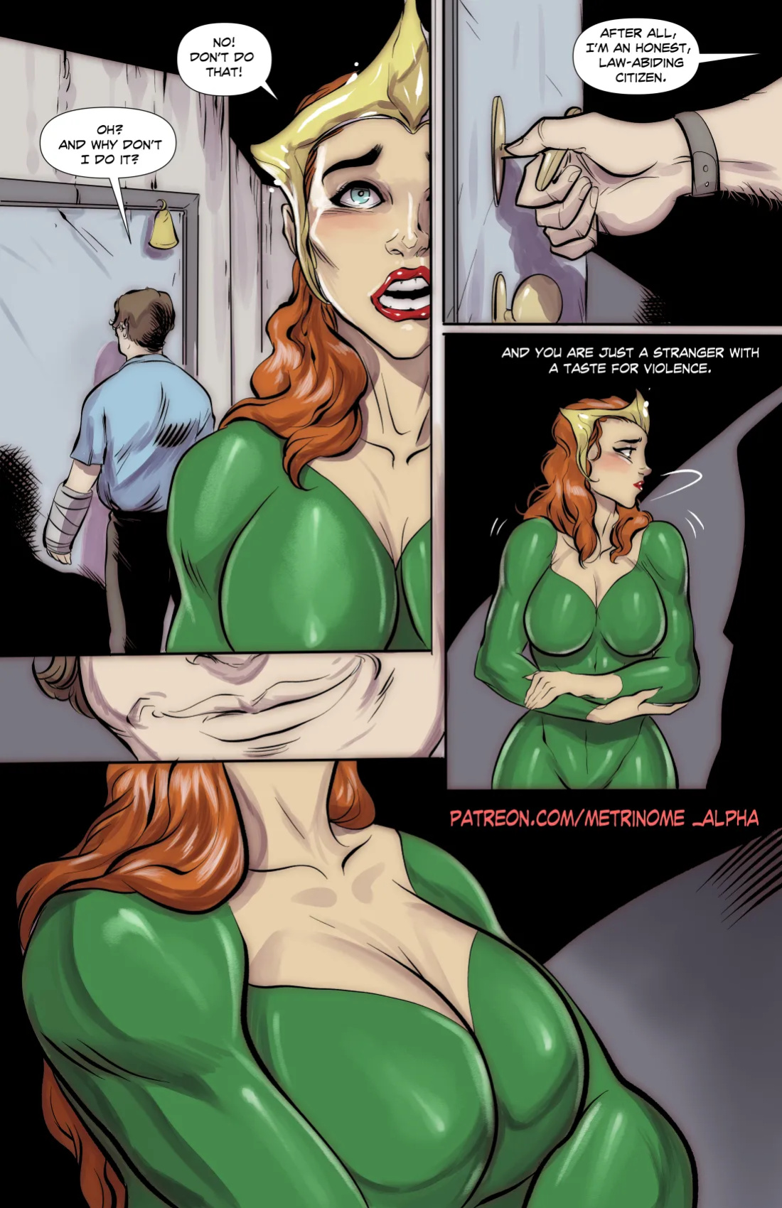 [Metrinome] Mera Gets Blackmailed (Justice League)
