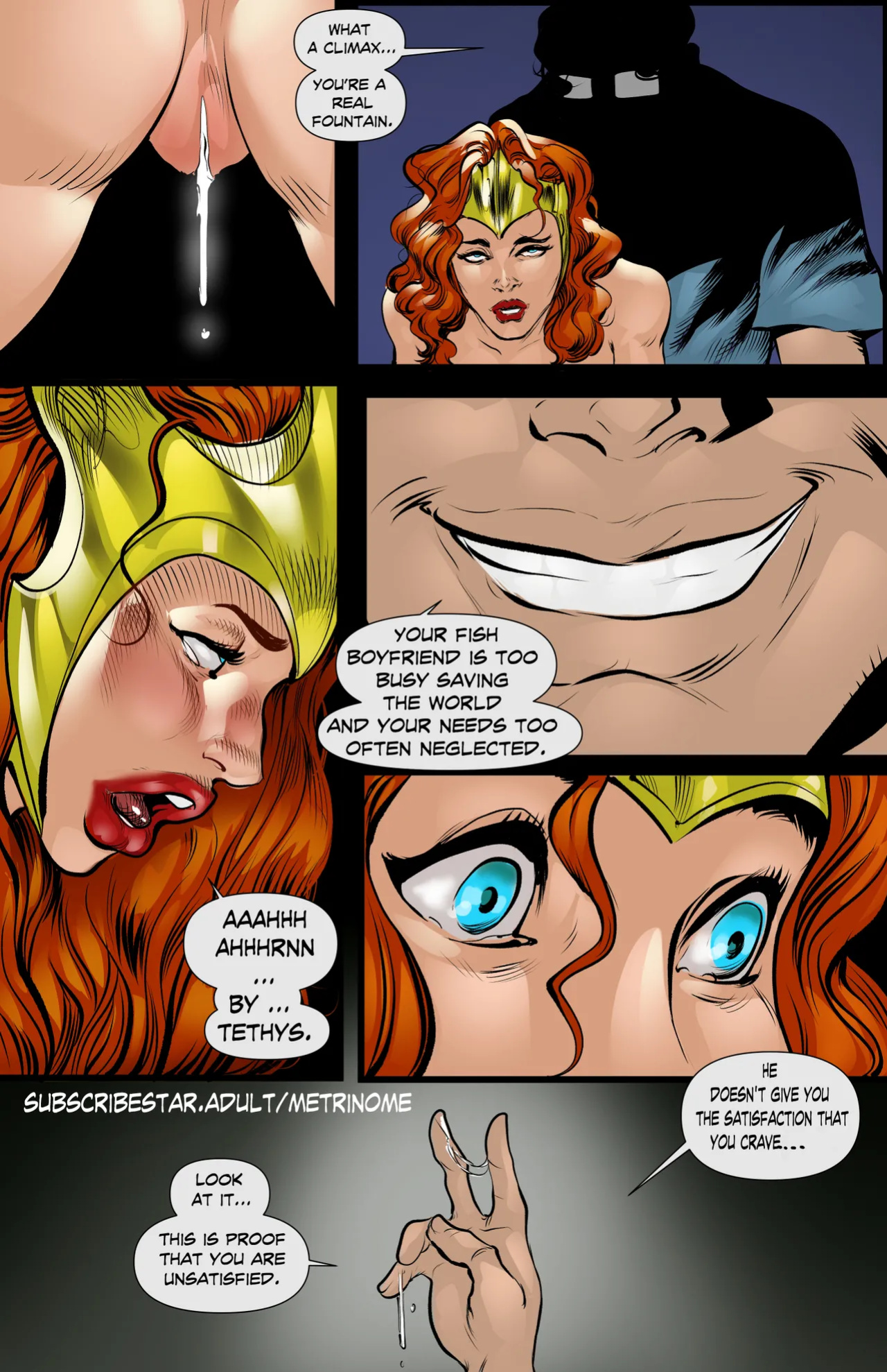 [Metrinome] Mera Gets Blackmailed (Justice League)
