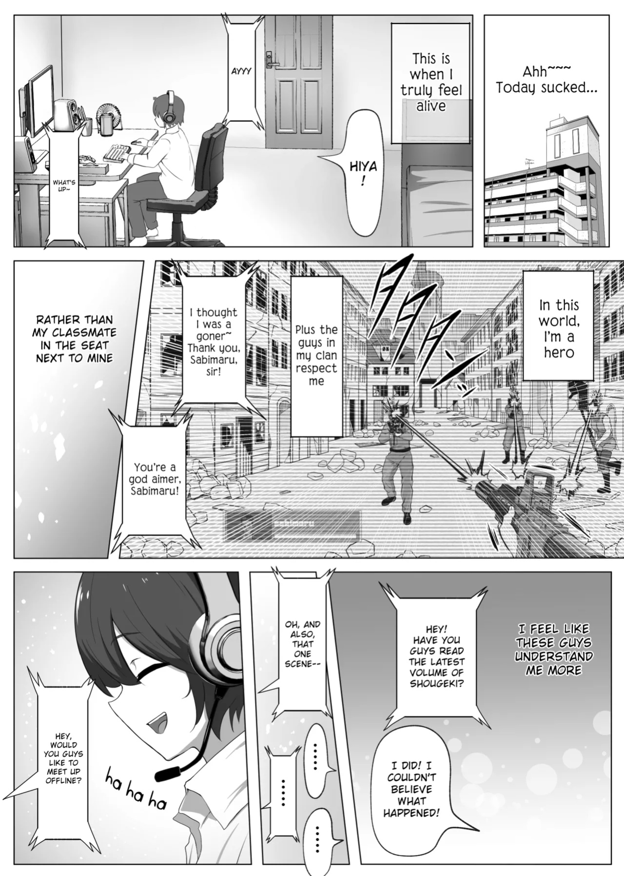 [Atutu no Mori (Atutu)] "Hihou" Inkya ga Tomodachi Tsukuri shitara Shujuu Kankei ni Natteta Ken {Chin²}