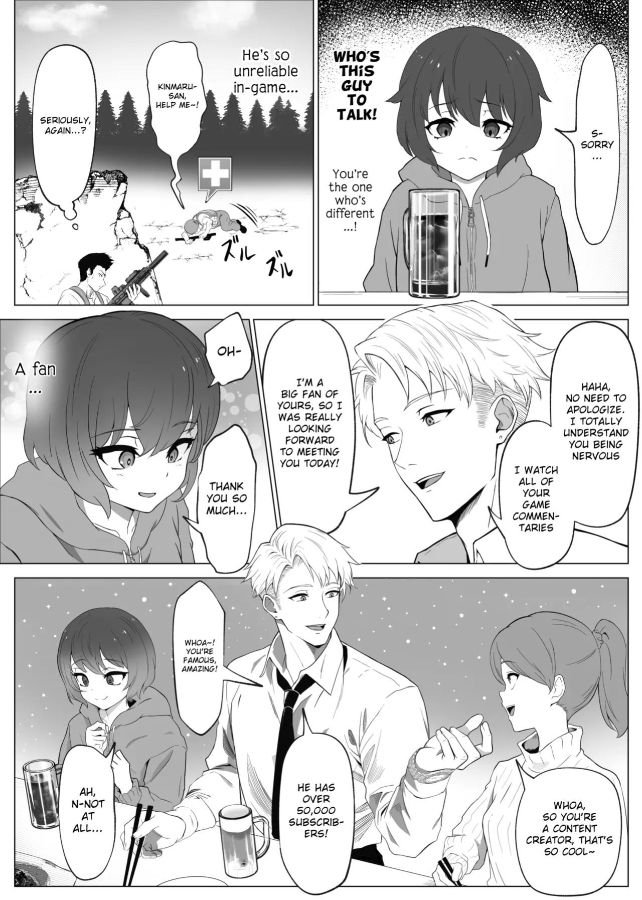 [Atutu no Mori (Atutu)] "Hihou" Inkya ga Tomodachi Tsukuri shitara Shujuu Kankei ni Natteta Ken {Chin²}