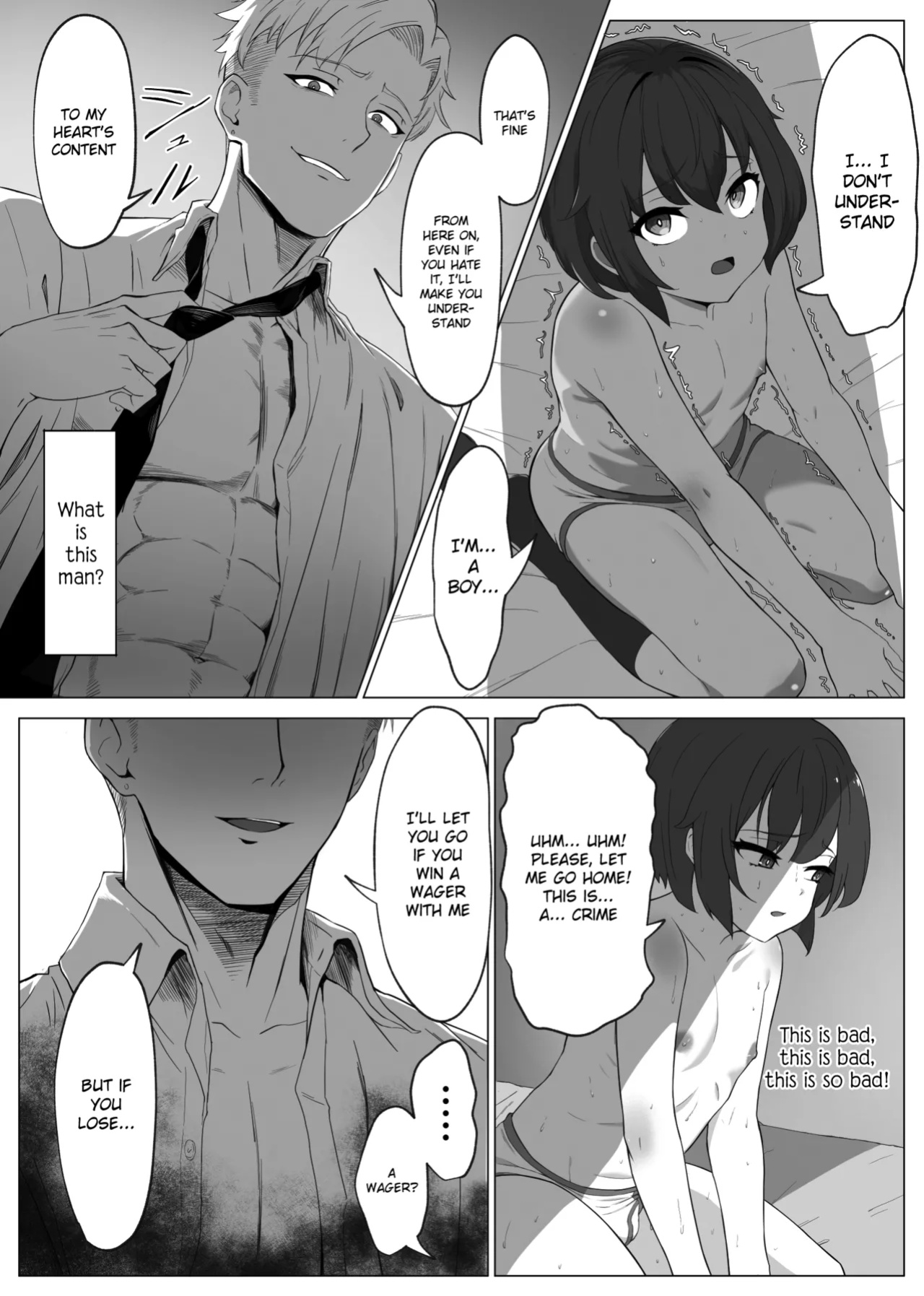 [Atutu no Mori (Atutu)] "Hihou" Inkya ga Tomodachi Tsukuri shitara Shujuu Kankei ni Natteta Ken {Chin²}