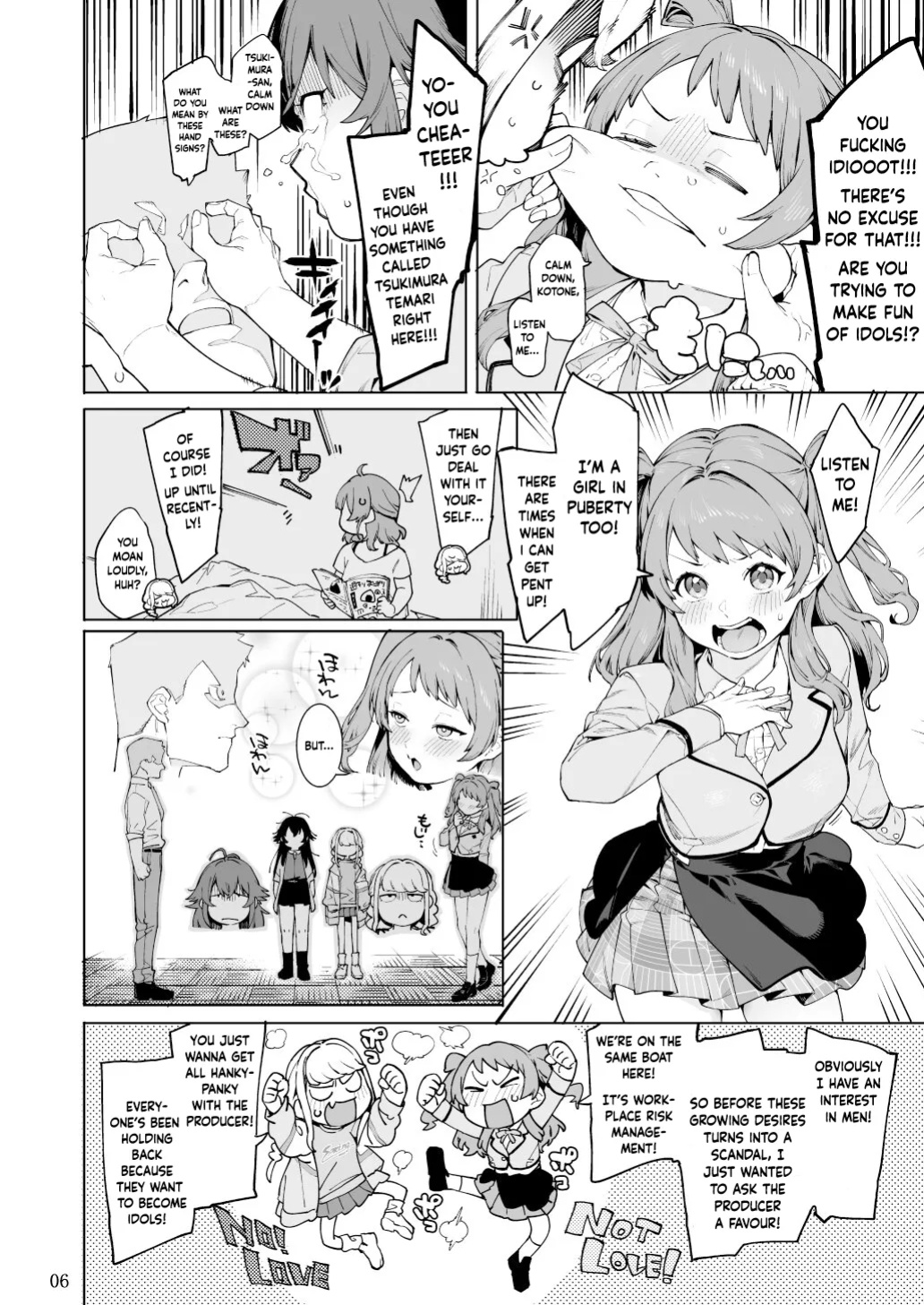 [DogStyle (Menea the Dog)] Hatsuboshi Cream Pie (GAKUEN iDOLM@STER) [Banirra]