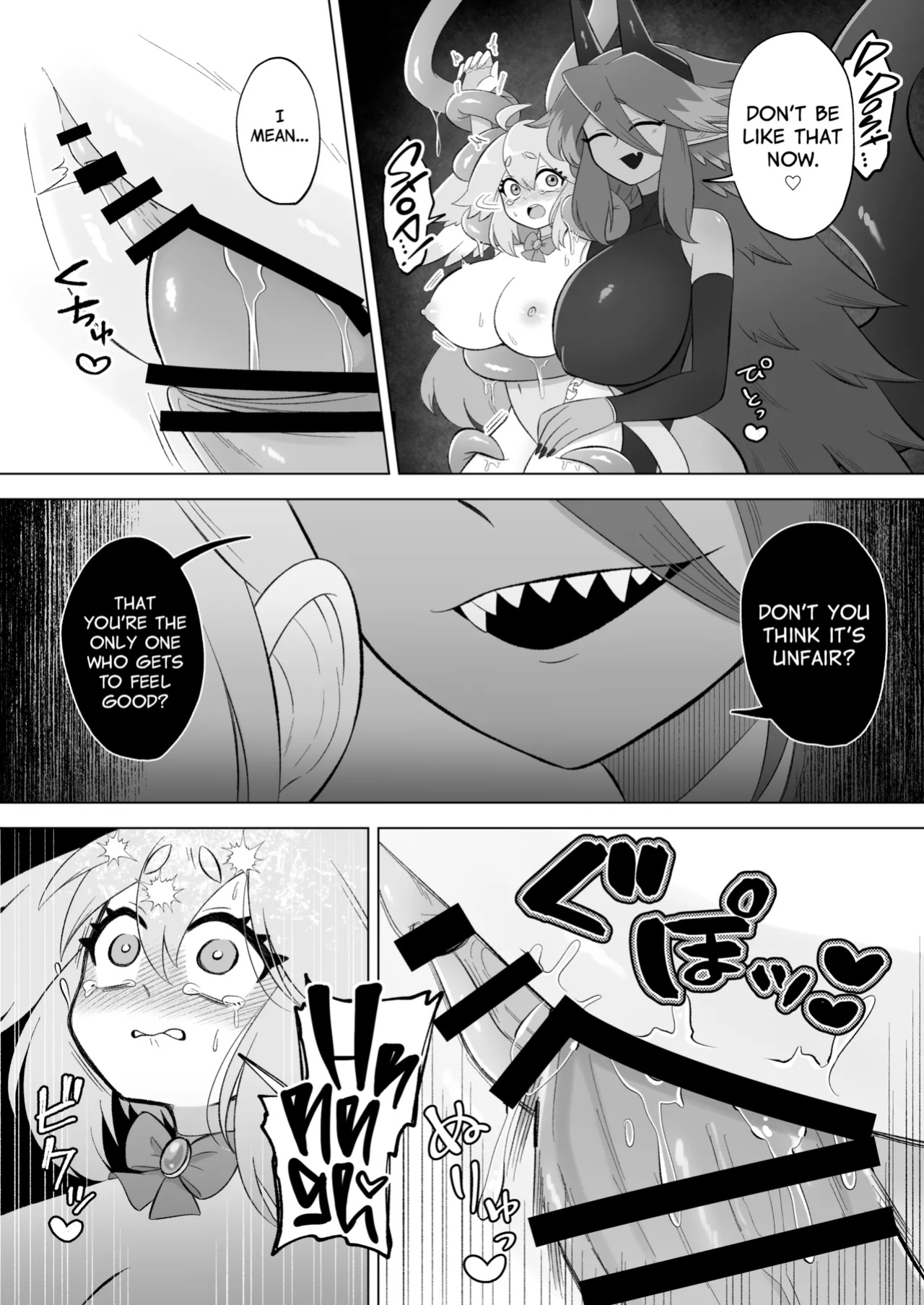 [Moto no Hondana (Moto)] Mahou Shoujo wa Shokushu to Futanari Inma ni Ochiteiku
