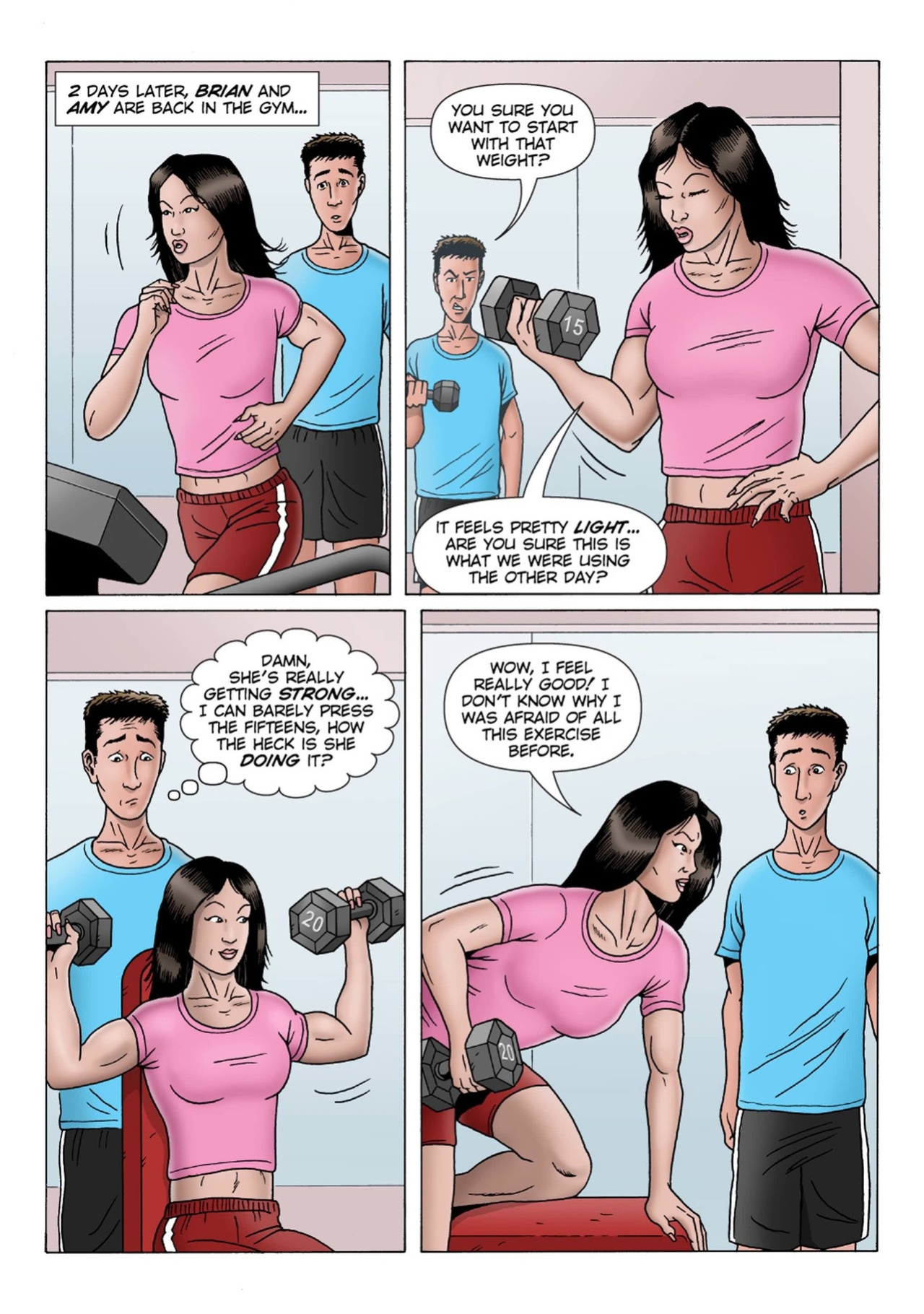 Female Muscle Frenzy! 1