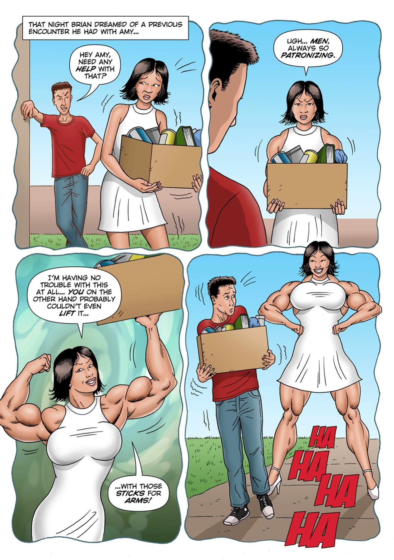 Female Muscle Frenzy! 1