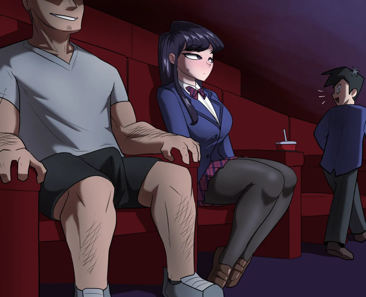 [Lech Lewds] Komi at the Cinema (Komi Can't Communicate)