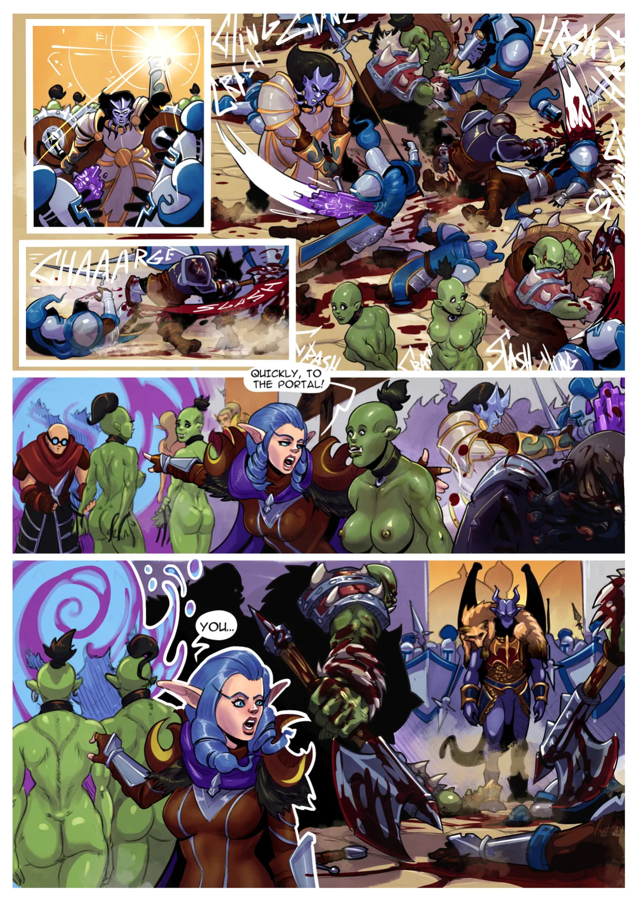 [Forkonatable] Fall of the Horde: Chapters (R)escue (World of Warcraft)