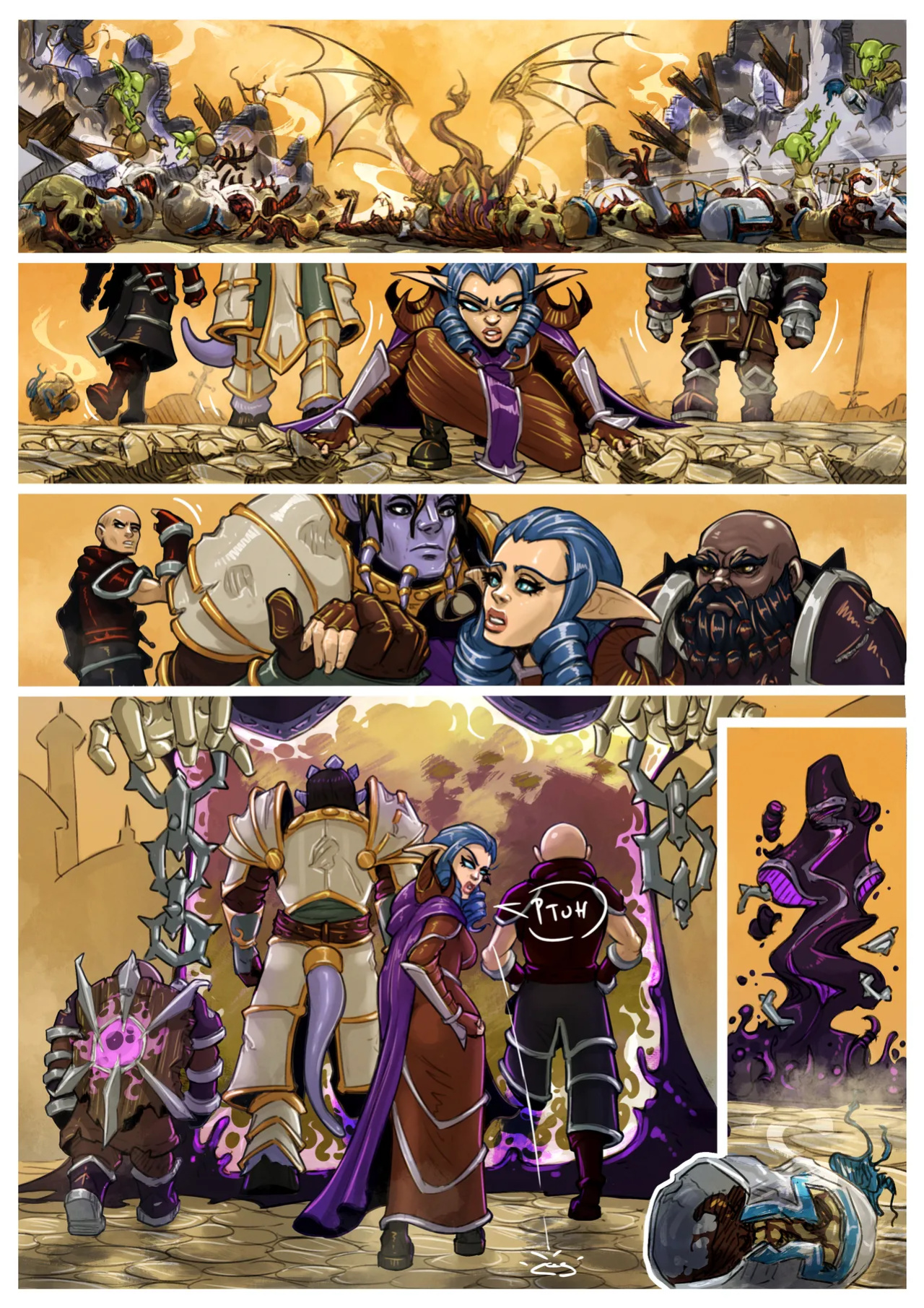 [Forkonatable] Fall of the Horde: Chapters (R)escue (World of Warcraft)