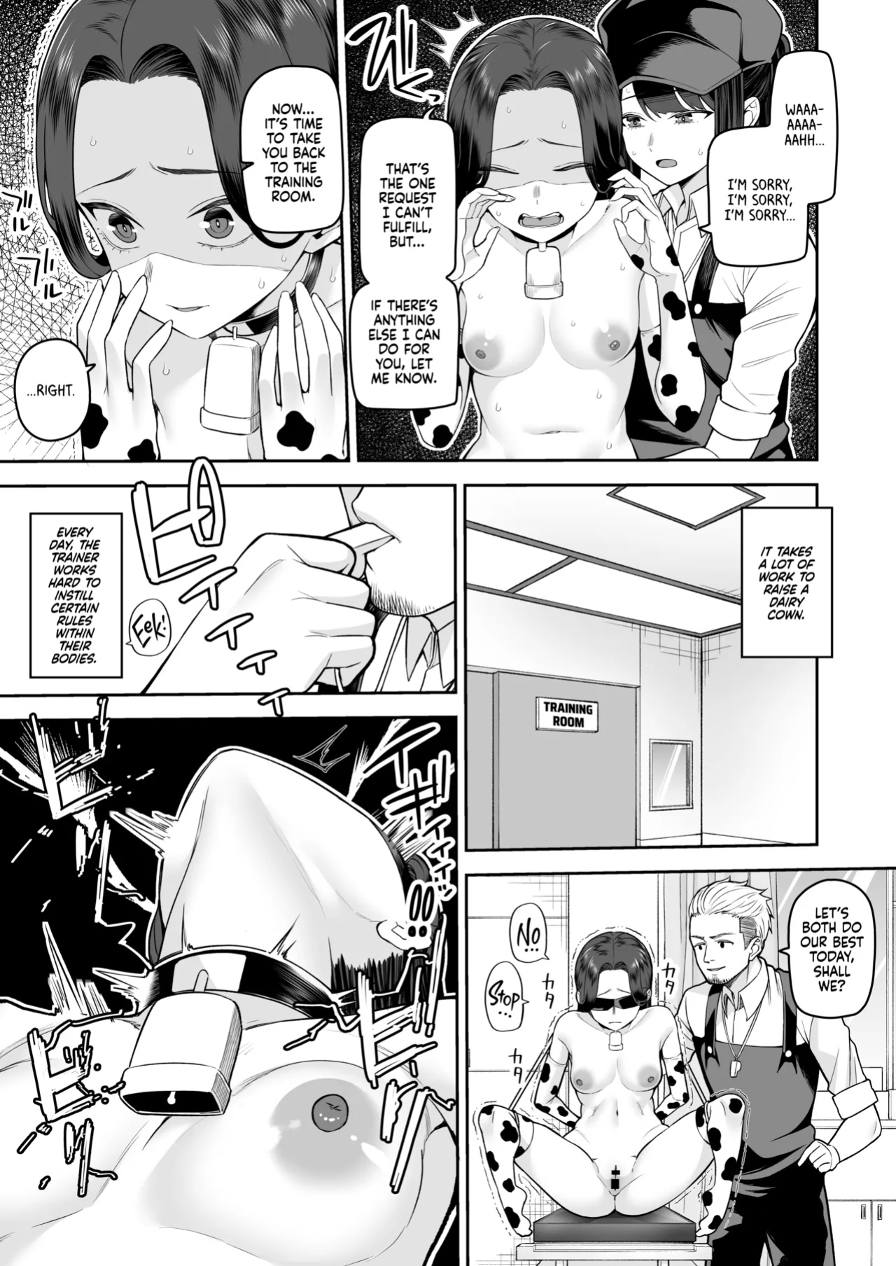 [Marshmallow Balloon (Kayumidome)] Nuugyuu Musume Bokujou | Cow Girl Ranch [Xzosk]