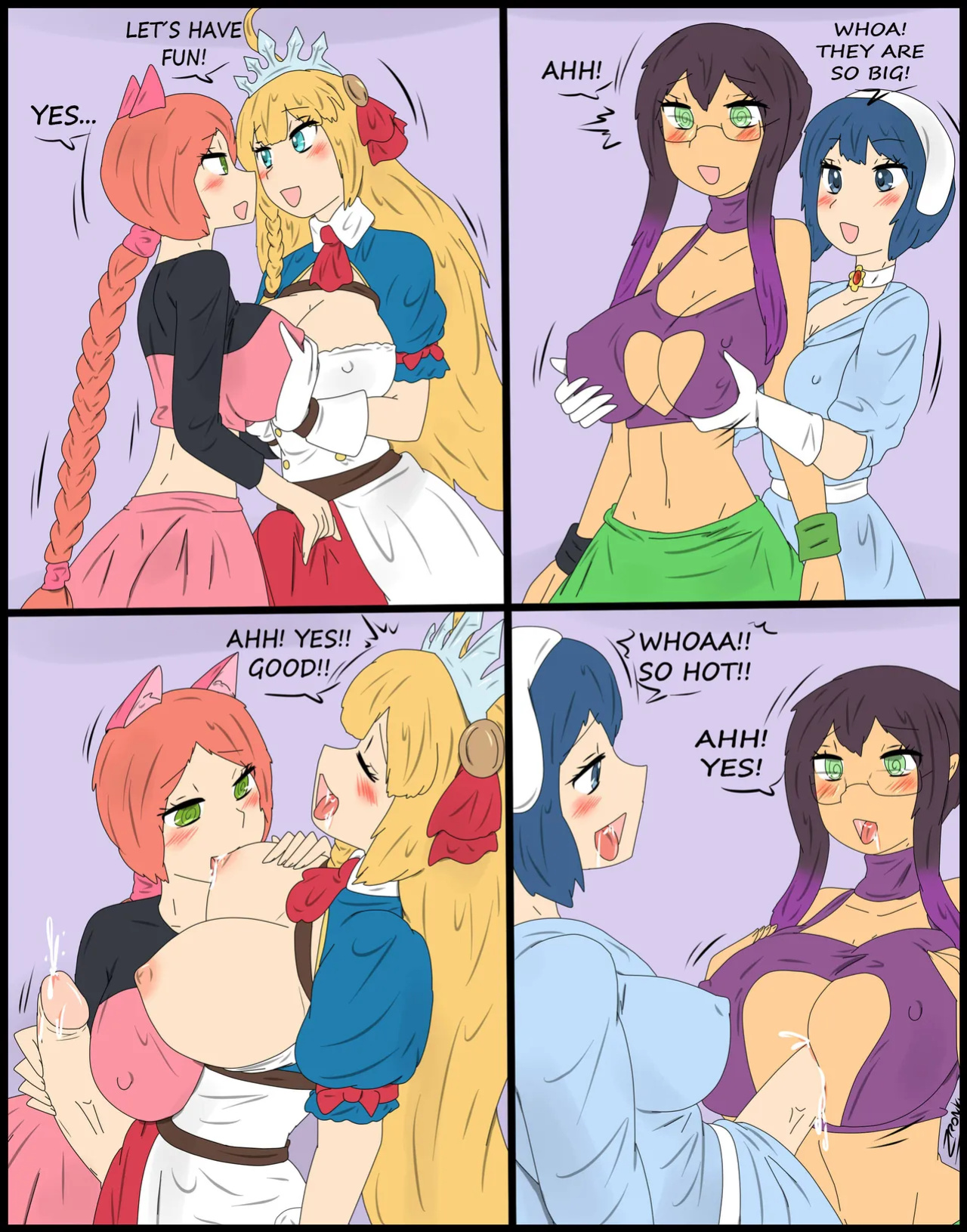 [zronku] Princess Party - Princess - New Partners 2 - Party - Princess Fun 2 - Princess - Princess Fun [english]