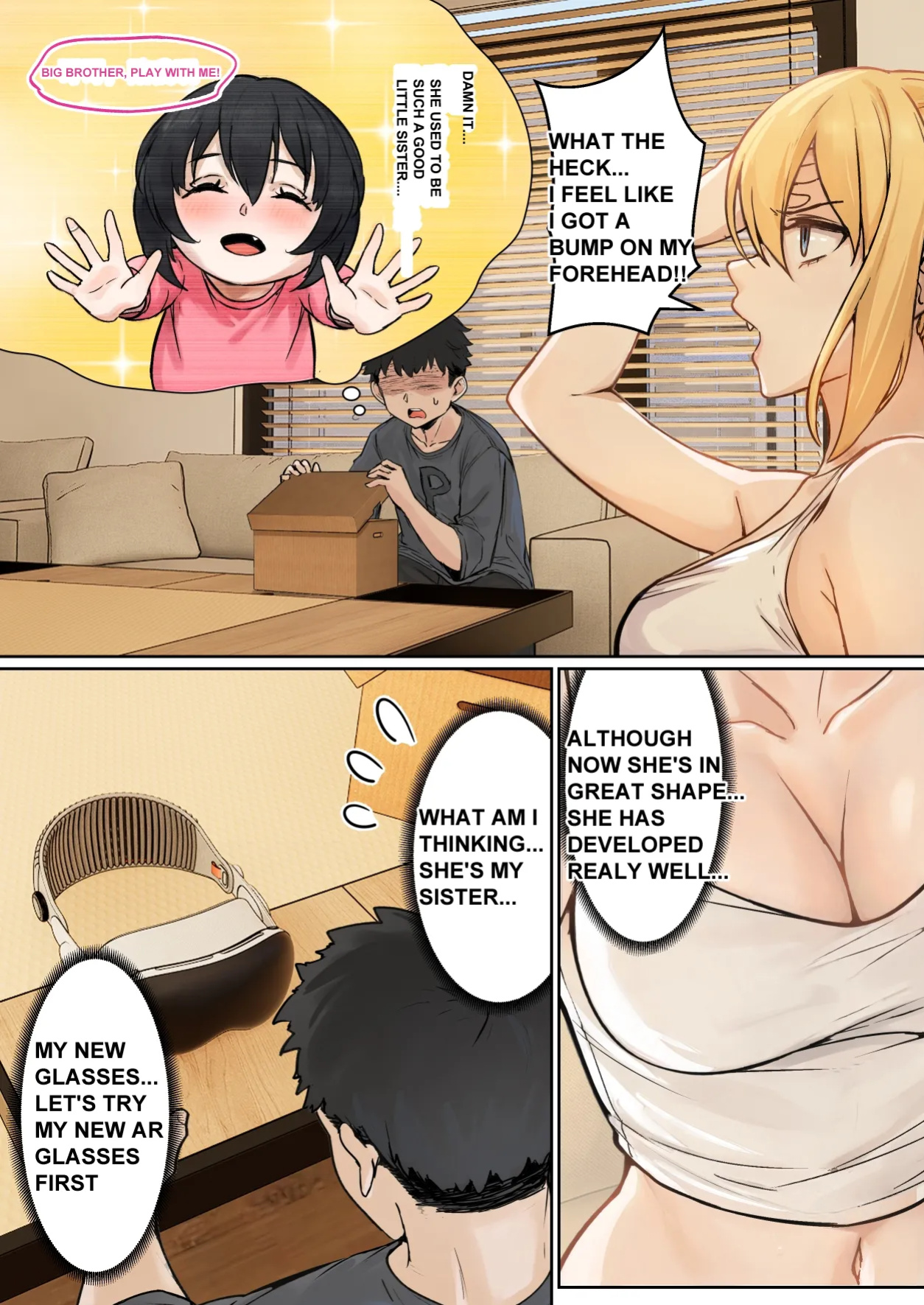 [pz-x] My AR glasses can see various stats about my foster sister?!