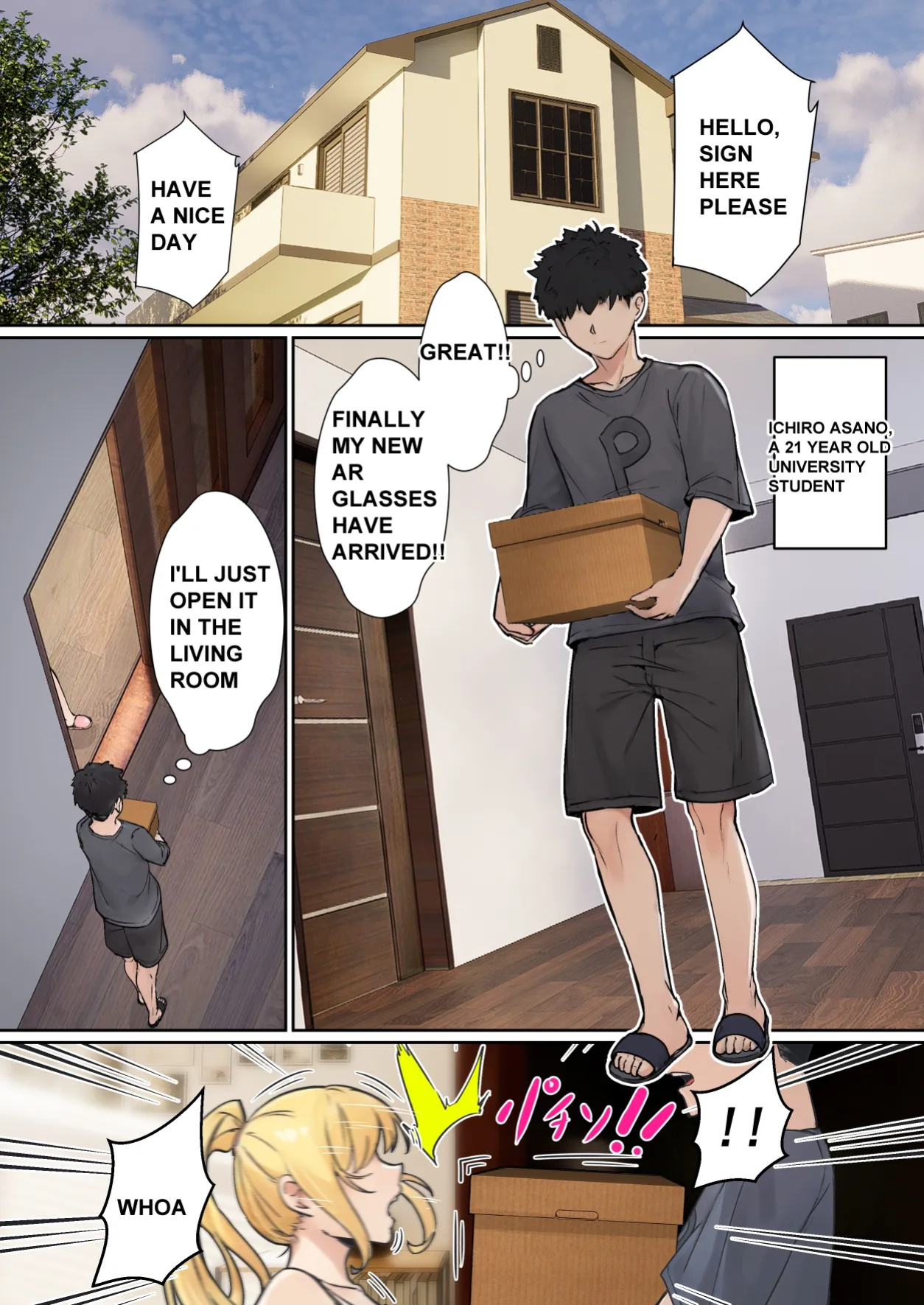 [pz-x] My AR glasses can see various stats about my foster sister？! (full)