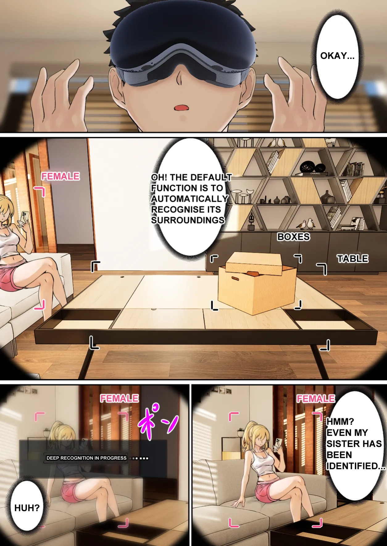 [pz-x] My AR glasses can see various stats about my foster sister？! (full)