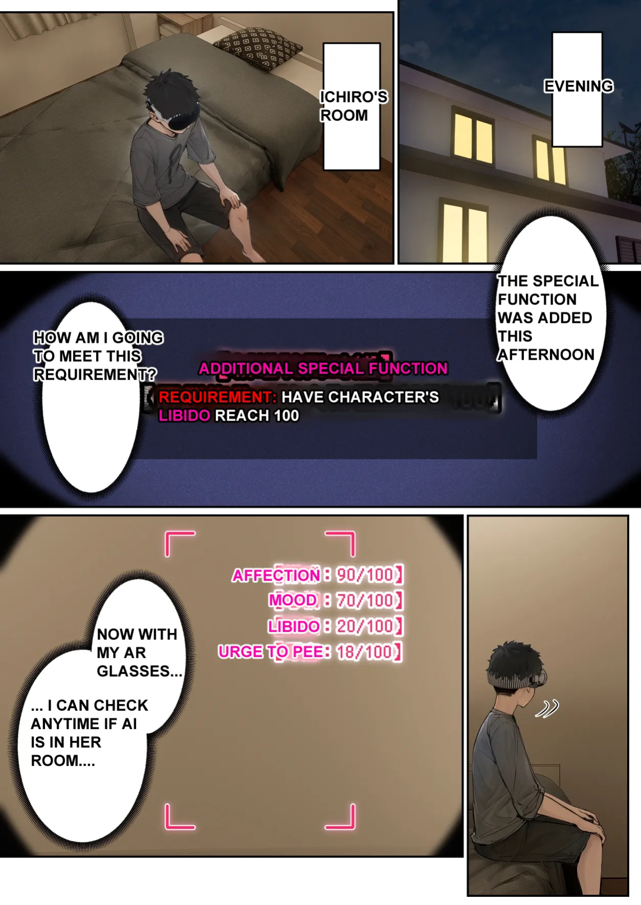 [pz-x] My AR glasses can see various stats about my foster sister？! (full)