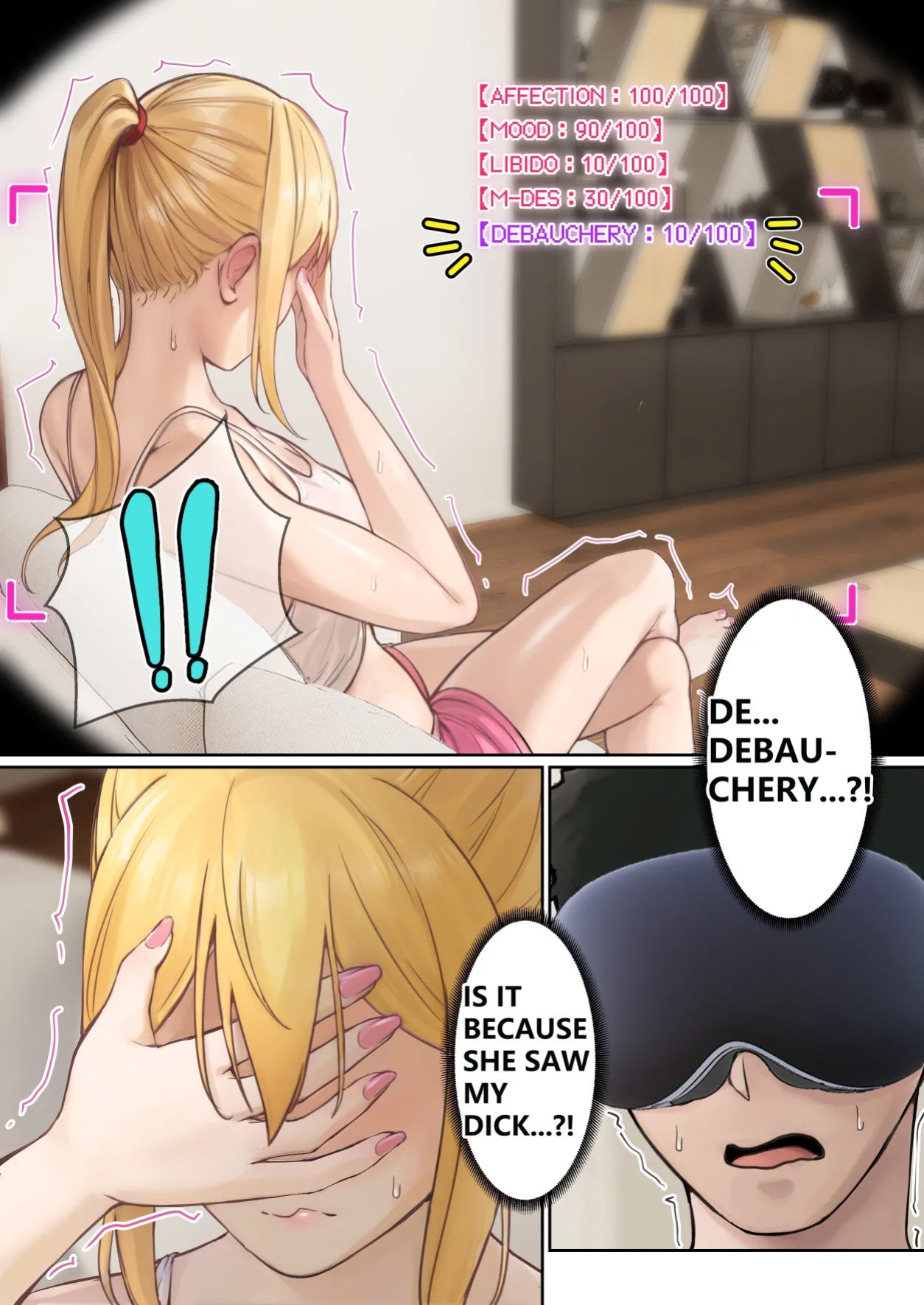 [pz-x] My AR glasses can see various stats about my foster sister？! (full)