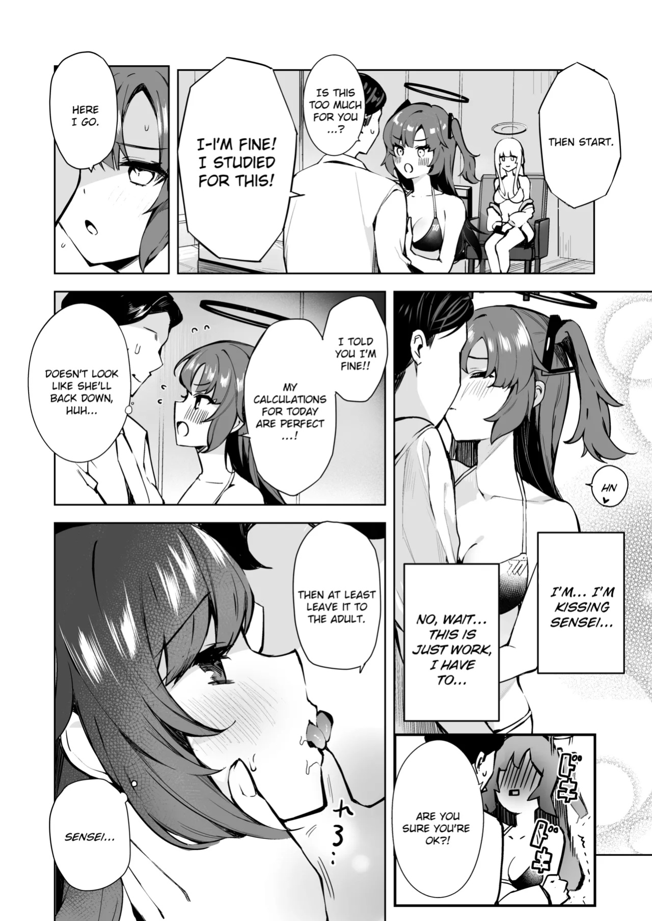 [N7747, MASKDO (Isegawa Yasutaka, Masco)] Dokidoki Bikini Seminar (Blue Archive) [Literally Starving]