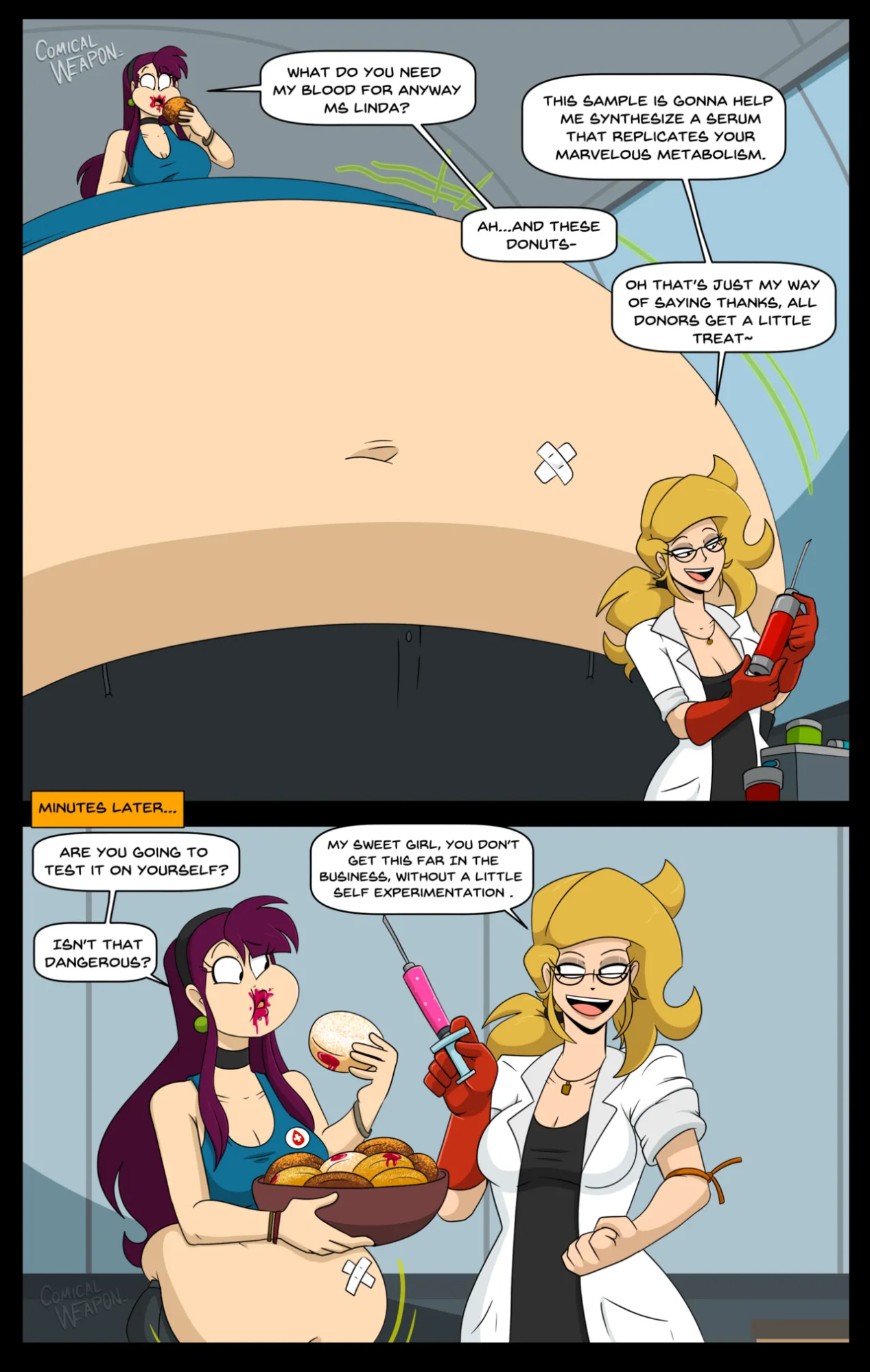 [ComicalWeapon] Tales from the Kingdom - Bodybag + Luna & Jess