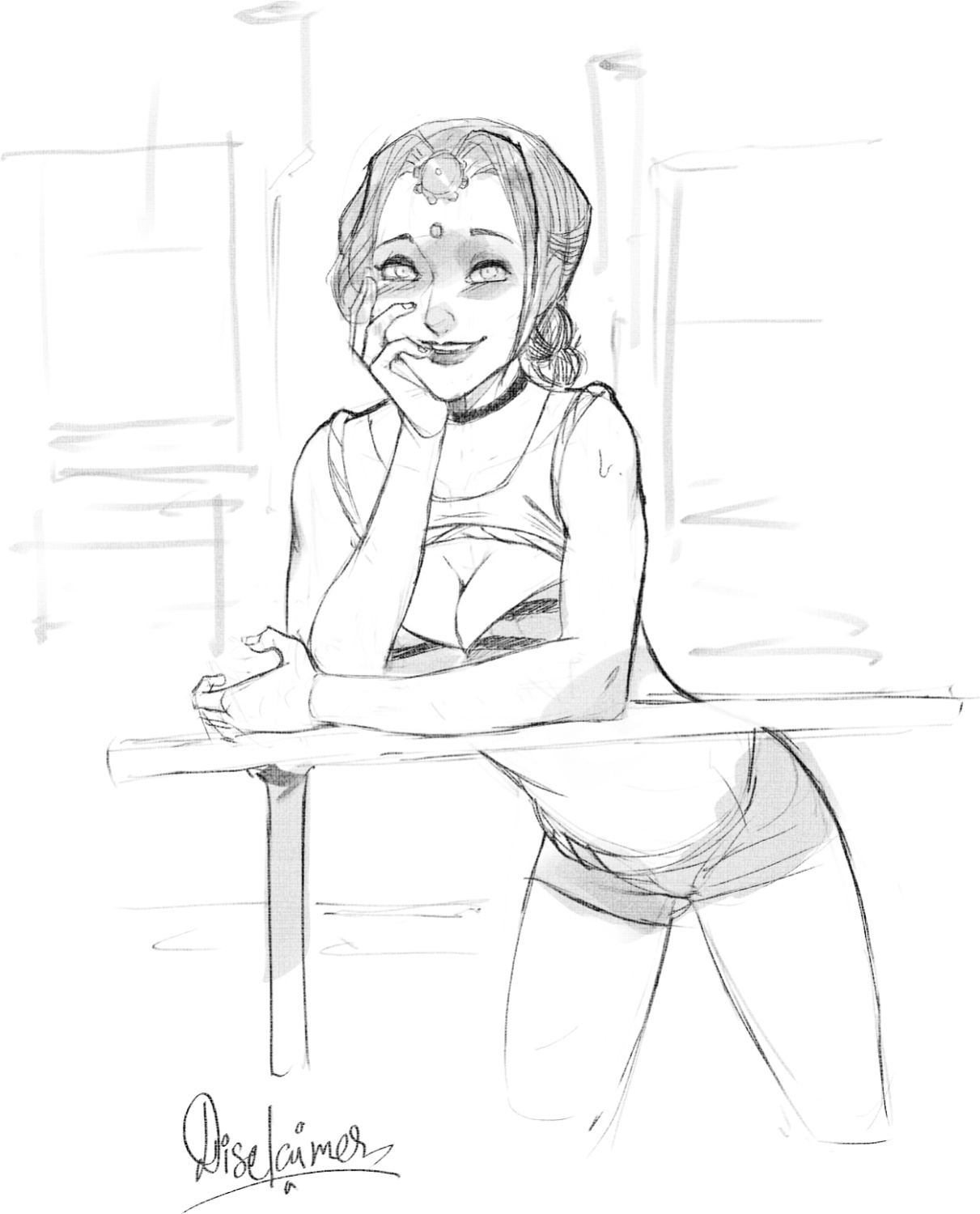 [Disclaimer] Holly - white trash girl OC