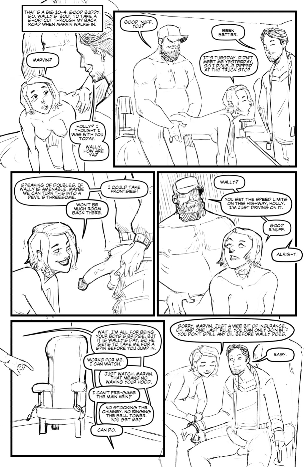 [Disclaimer] Holly - white trash girl OC