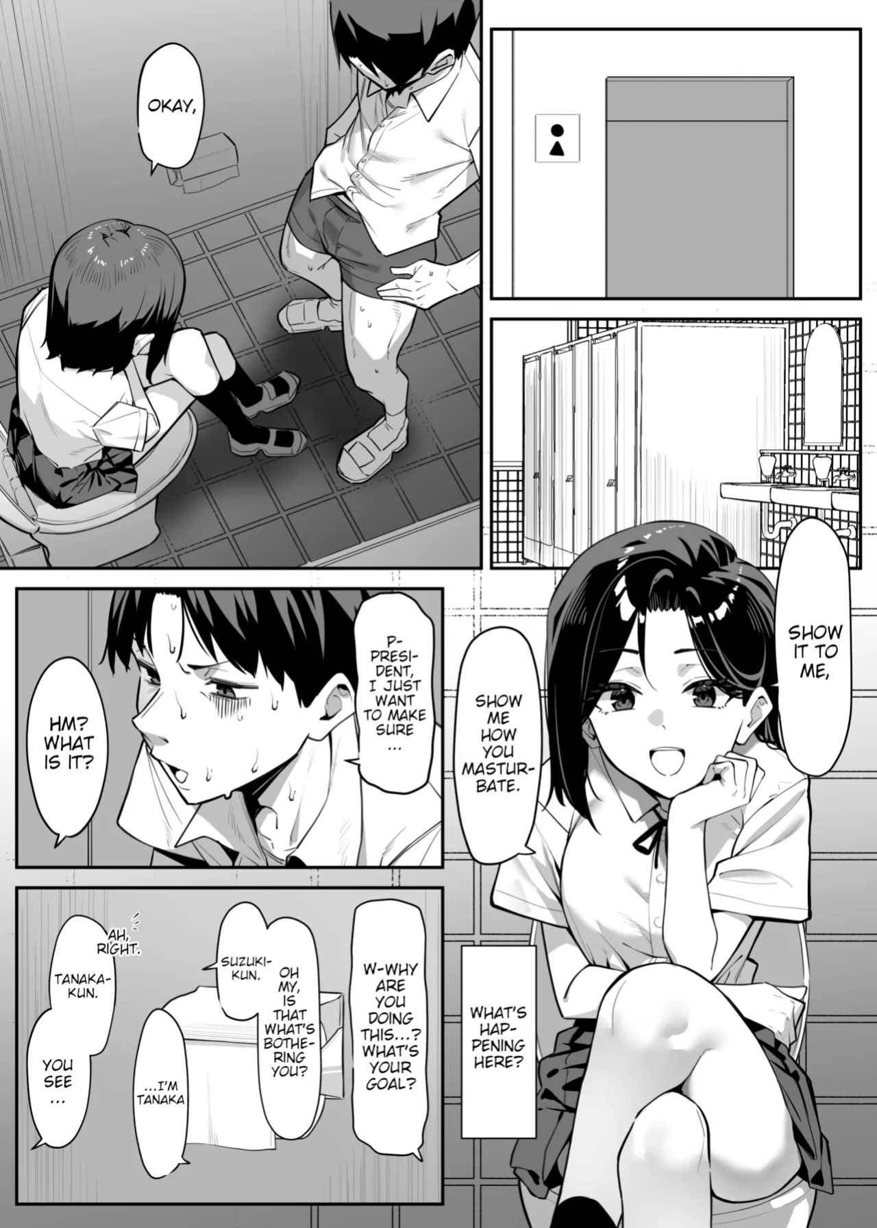 [MM] Yuutousei ni Onanie o Miseru Hanashi | A Story About Showing My Masturbation To An Honor Student. [Poranya]