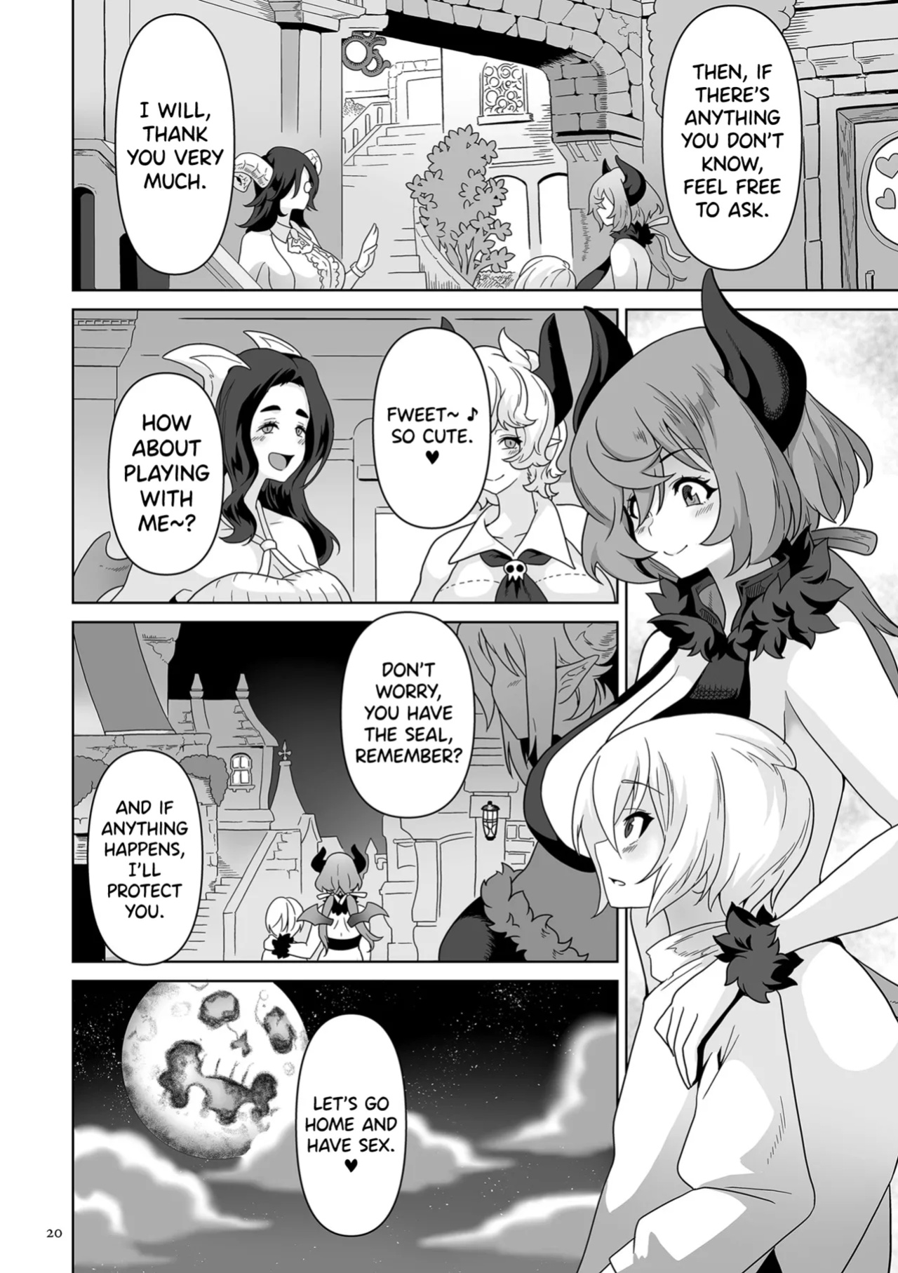 [Sakurama Haruomi] Succubus Kingdom Ch.1 [biribiri]