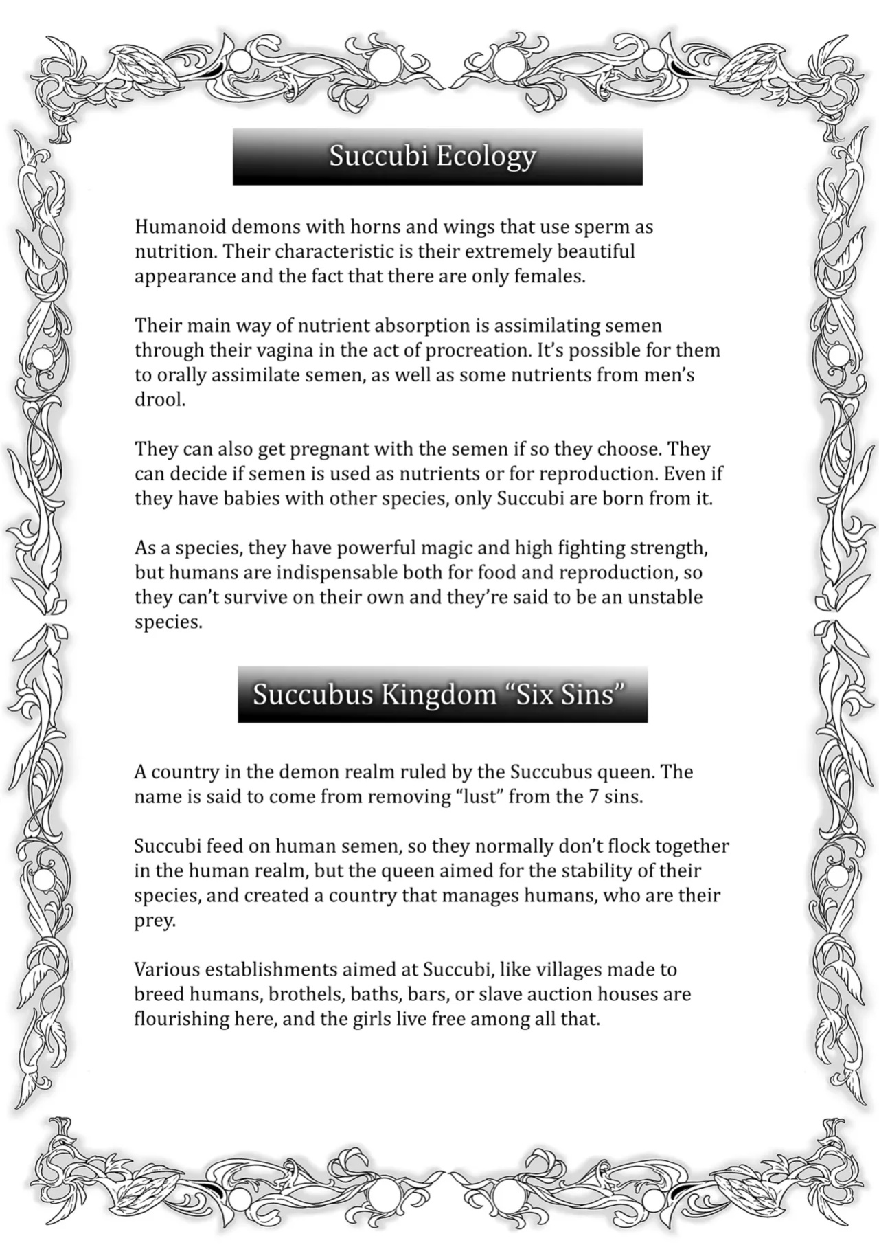 [Sakurama Haruomi] Succubus Kingdom Ch.1 [biribiri]