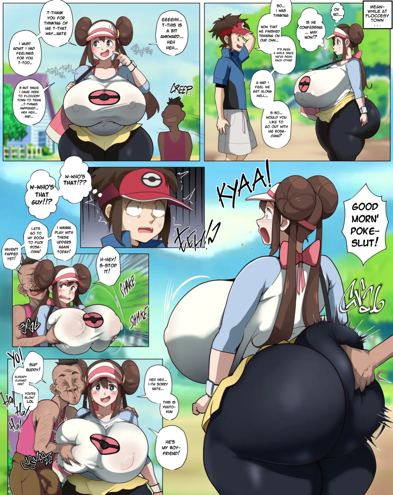 [Bittercream] Rosa and Delinquent (Pokemon)