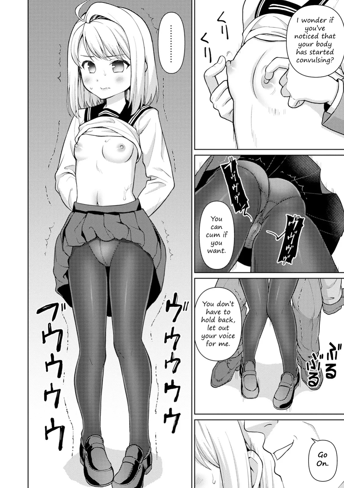 [F Taku (Anma)] Mukuchi Shoujo no Chikan Higai - Chapter 1