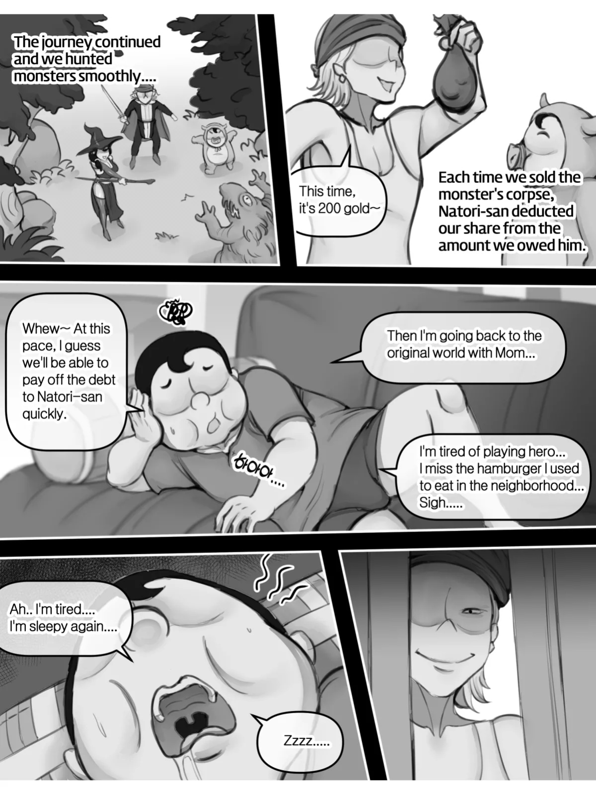 [XBOY] Mama and Mama's Boy gets Isekai'd Part 1 - 18