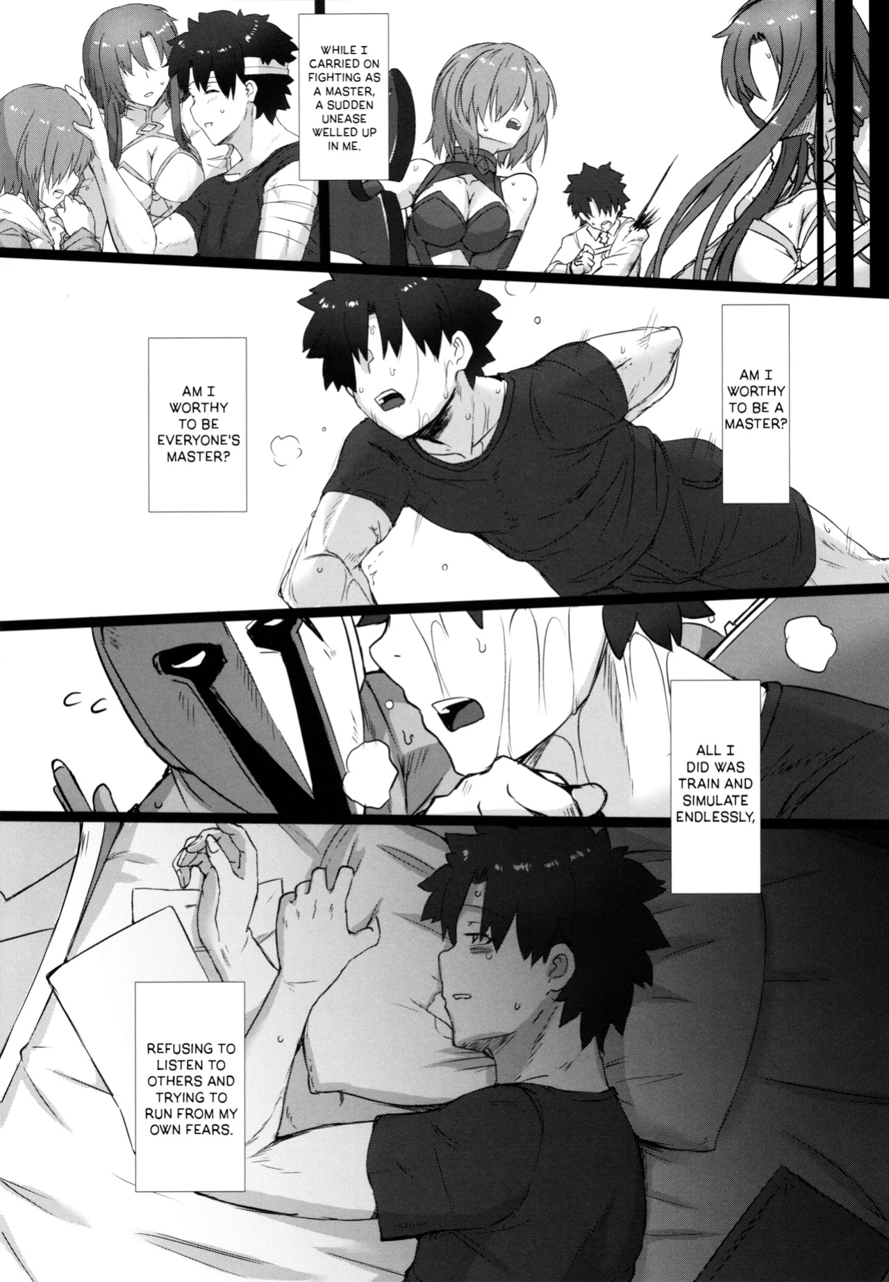 (C97) [Kedamonoya san (Makka na Kedamono)] Kouhai to Onee-san ni Shinpai Kakecha Dame! | You Shouldn’t Make Your Kouhai and Onee-san Worry About You! (Fate/Grand Order) [Black Grimoires]