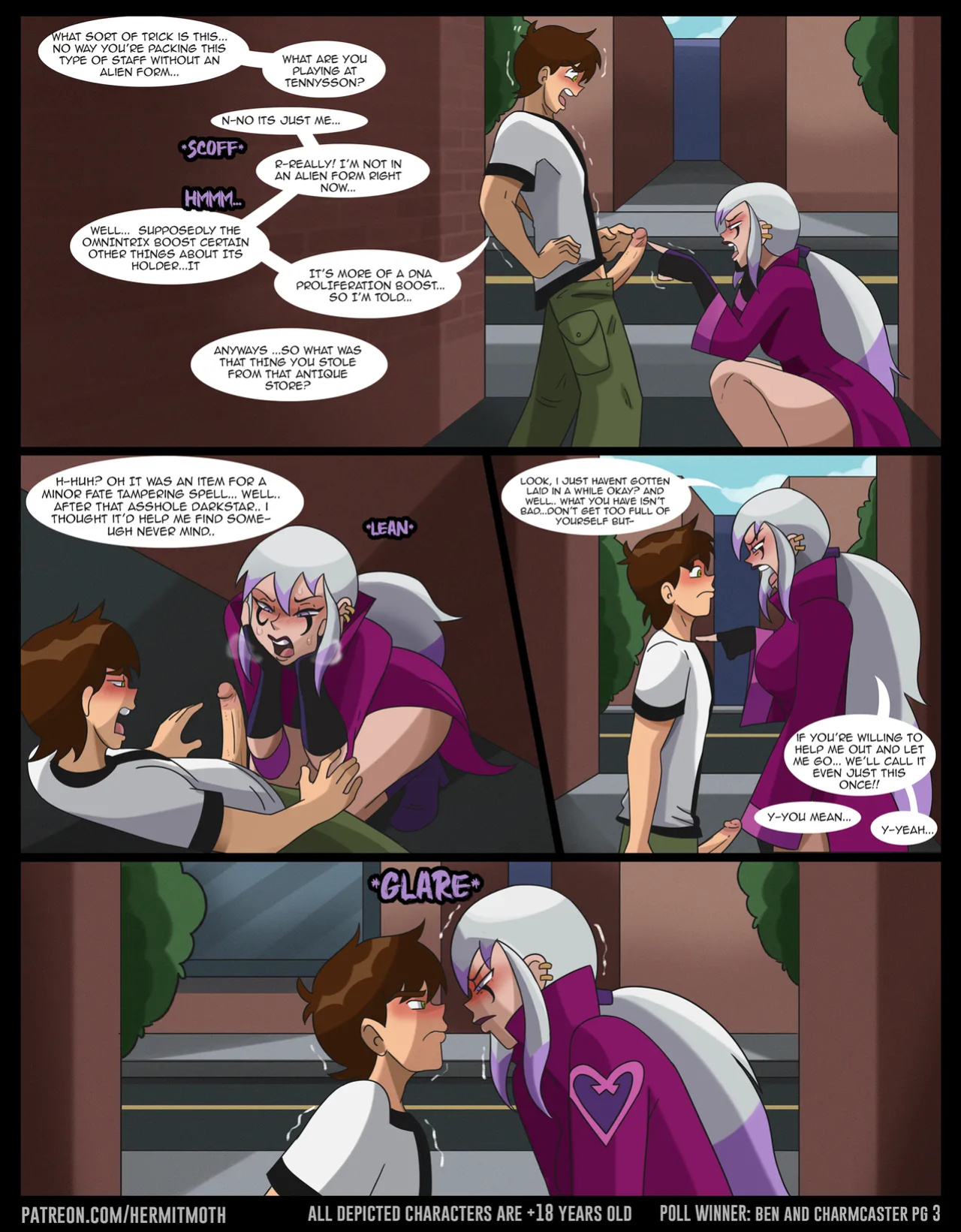 [HermitMoth] Future Ben 18 Vs CharmCaster: Magical Pacts (Ben 10)