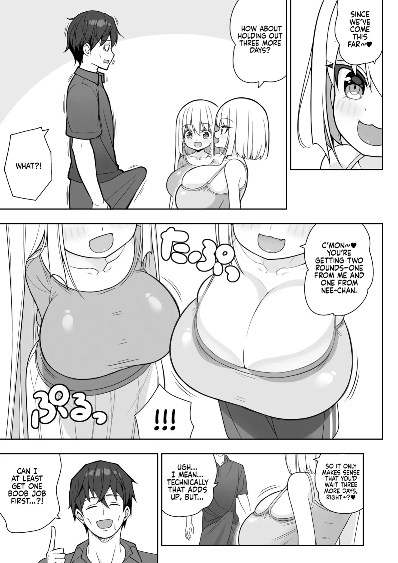 [Othello Ice (shuz)] Dekitara Hasande Agemasu!ru 2 | If You Hold Out, We’ll Give You a Boob Job (For Real)! 2 [Sonarin迫]
