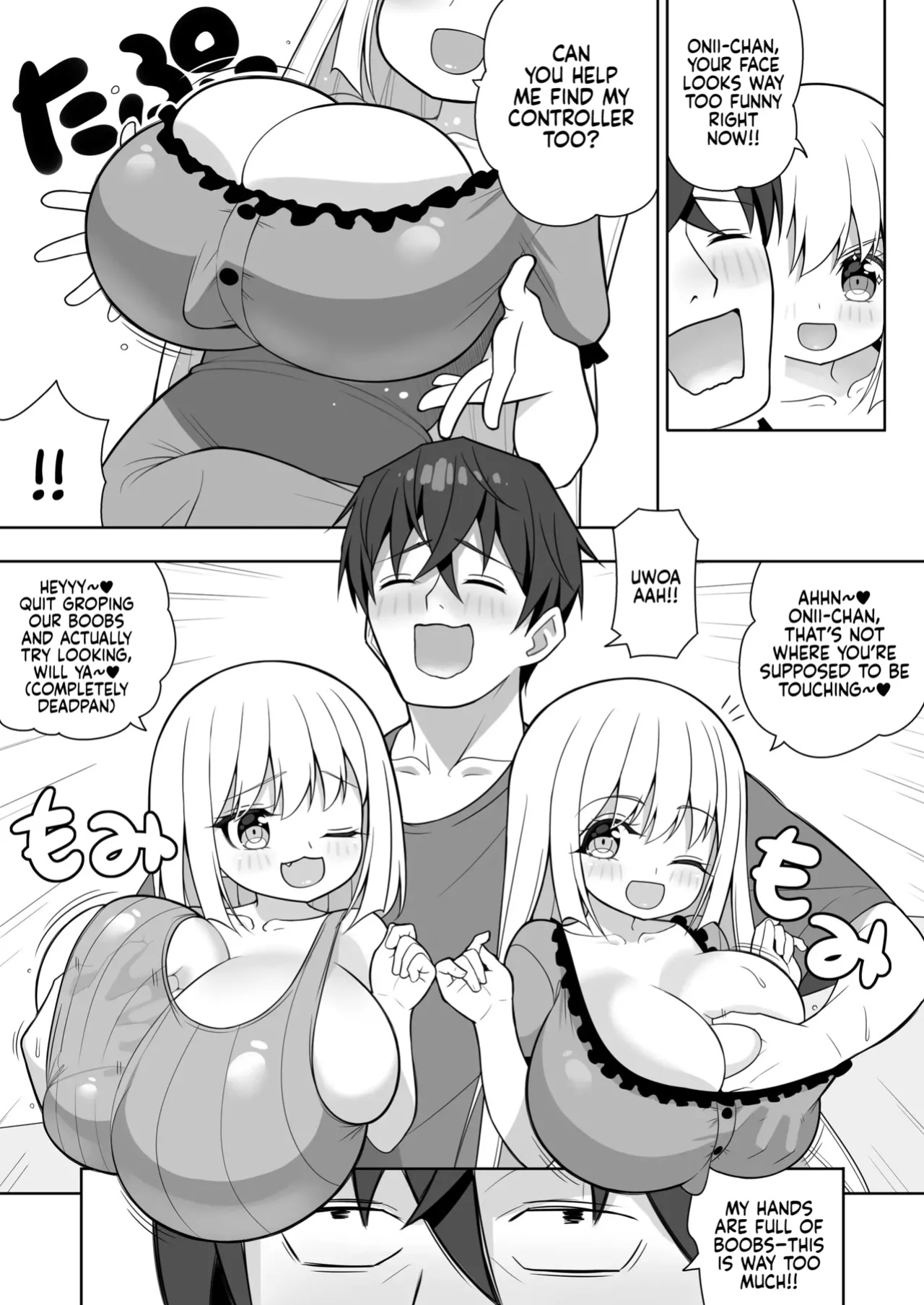 [Othello Ice (shuz)] Dekitara Hasande Agemasu!ru 2 | If You Hold Out, We’ll Give You a Boob Job (For Real)! 2 [Sonarin迫]
