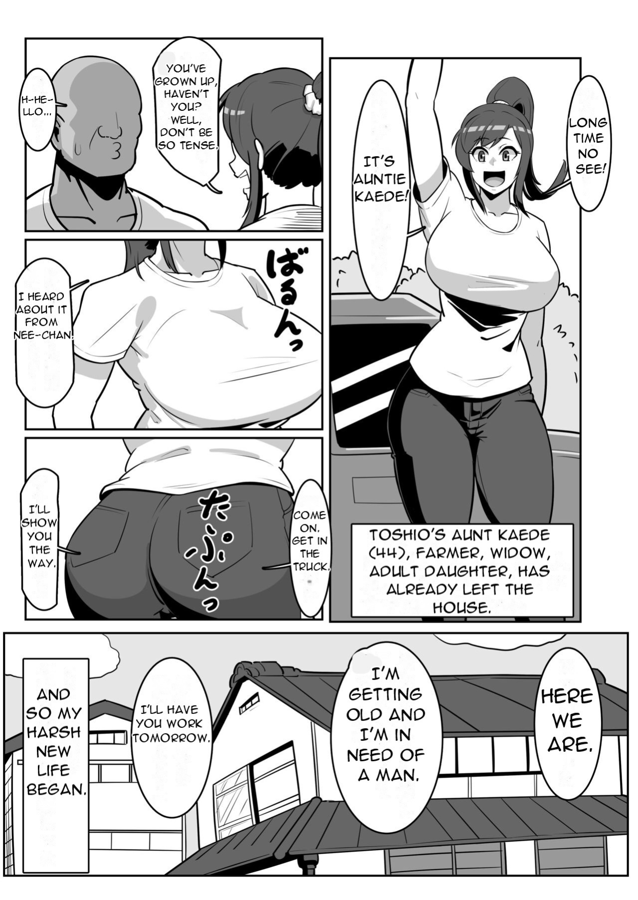 [Boundary] Bote Oba ~Isourou Saki no Oba-san o Haramasete Botebara Sex Zanmai!~ | Pregnant Aunt ~Get Your Aunt Pregnant and Have Lots of Sex with Her~ [DarklordMTLs]