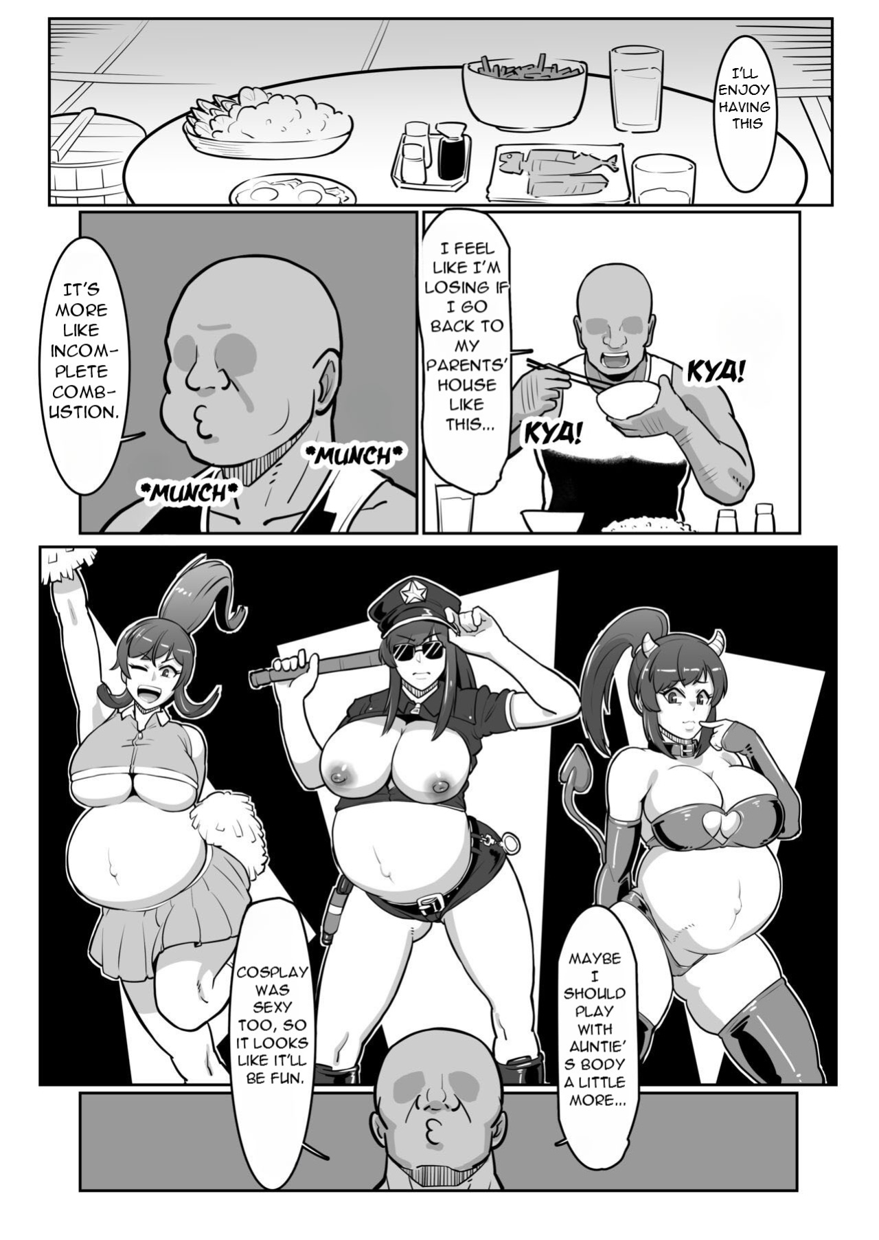 [Boundary] Bote Oba ~Isourou Saki no Oba-san o Haramasete Botebara Sex Zanmai!~ | Pregnant Aunt ~Get Your Aunt Pregnant and Have Lots of Sex with Her~ [DarklordMTLs]