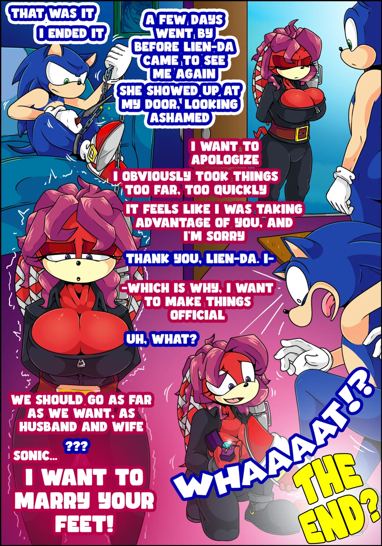[TinyDevilHorns] Sonic... I want to Date your Feet!