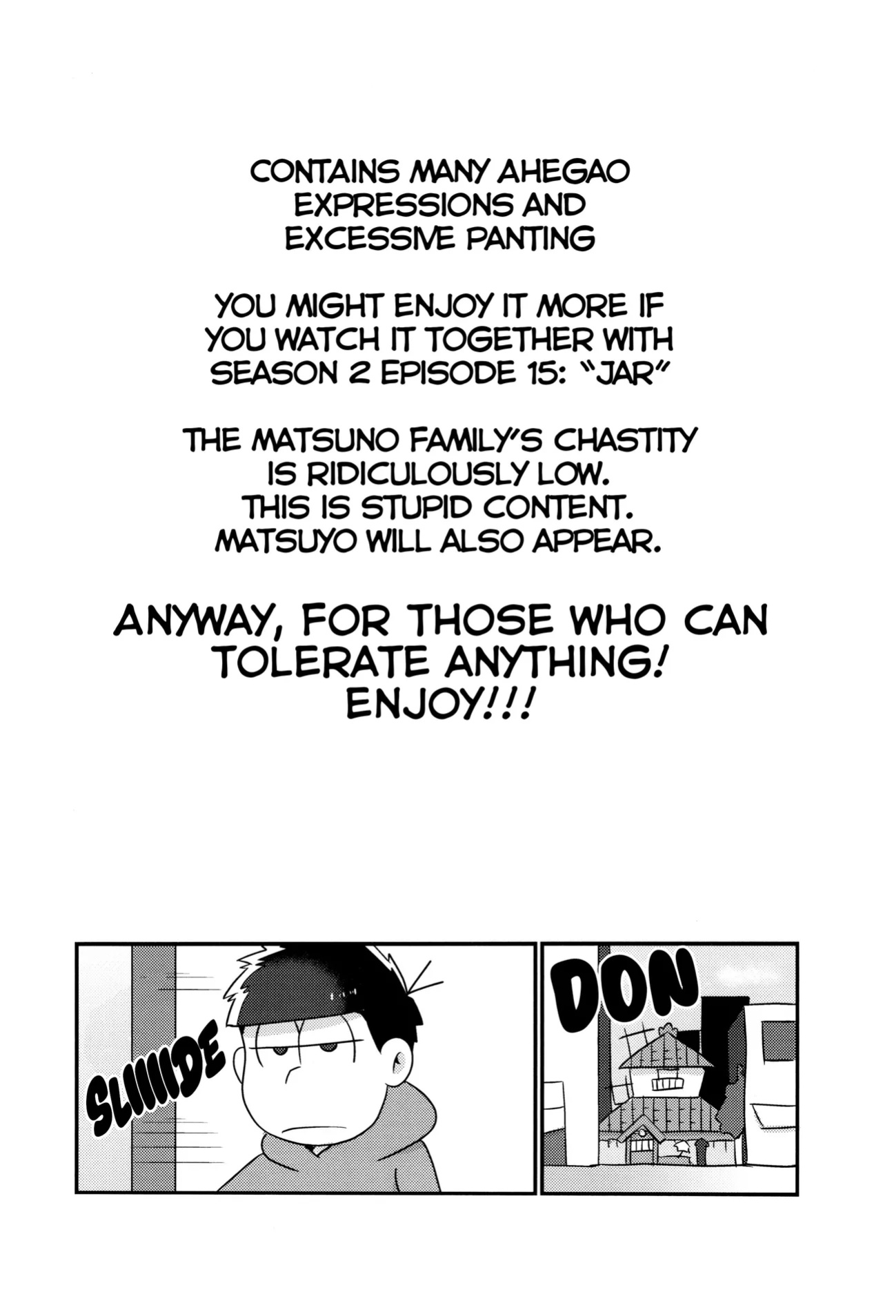 [Nimanima Honpo (Tokiwa)] Jar (R-18 ver.) (Osomatsu-San)