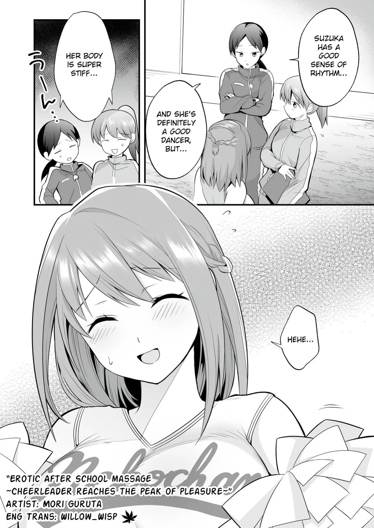 [RefRevo Comic (Mori Guruta)] Houkago Hatsujou Massage ~Ranman Cheer Buin no Kairaku Zetchou~ | Erotic After School Massage ~Cheerleader Reaches the Peak of Pleasure~