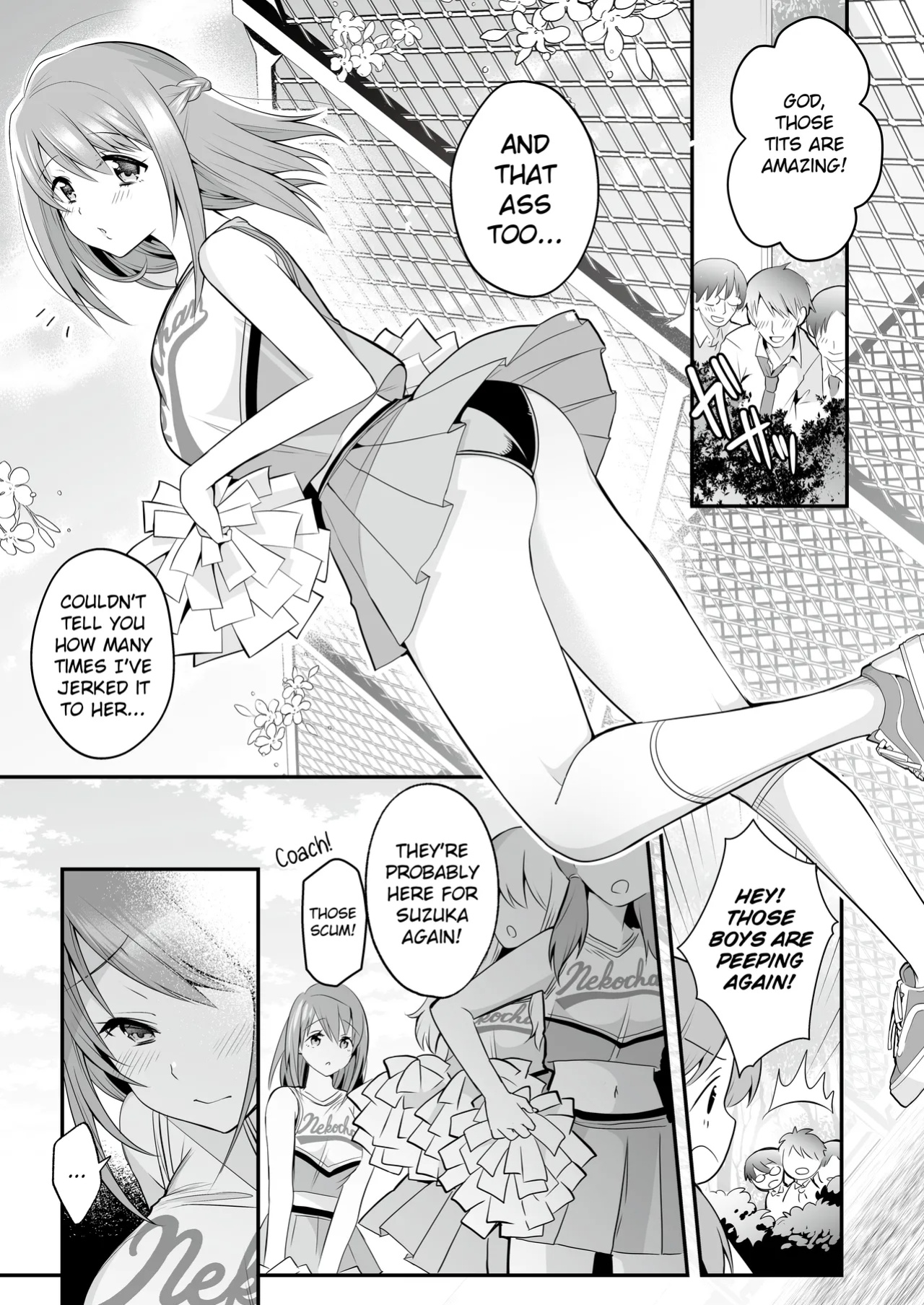 [RefRevo Comic (Mori Guruta)] Houkago Hatsujou Massage ~Ranman Cheer Buin no Kairaku Zetchou~ | Erotic After School Massage ~Cheerleader Reaches the Peak of Pleasure~