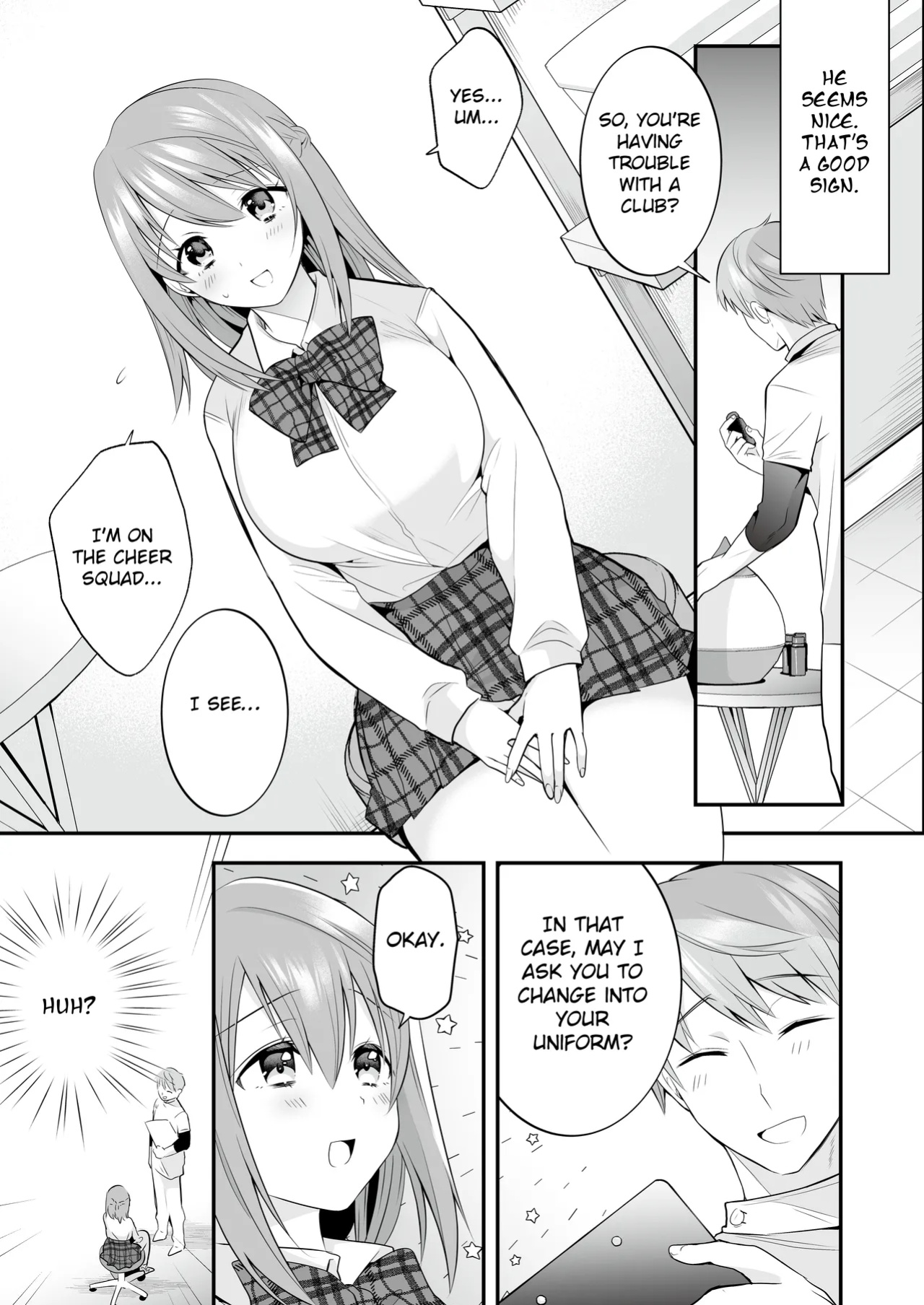 [RefRevo Comic (Mori Guruta)] Houkago Hatsujou Massage ~Ranman Cheer Buin no Kairaku Zetchou~ | Erotic After School Massage ~Cheerleader Reaches the Peak of Pleasure~