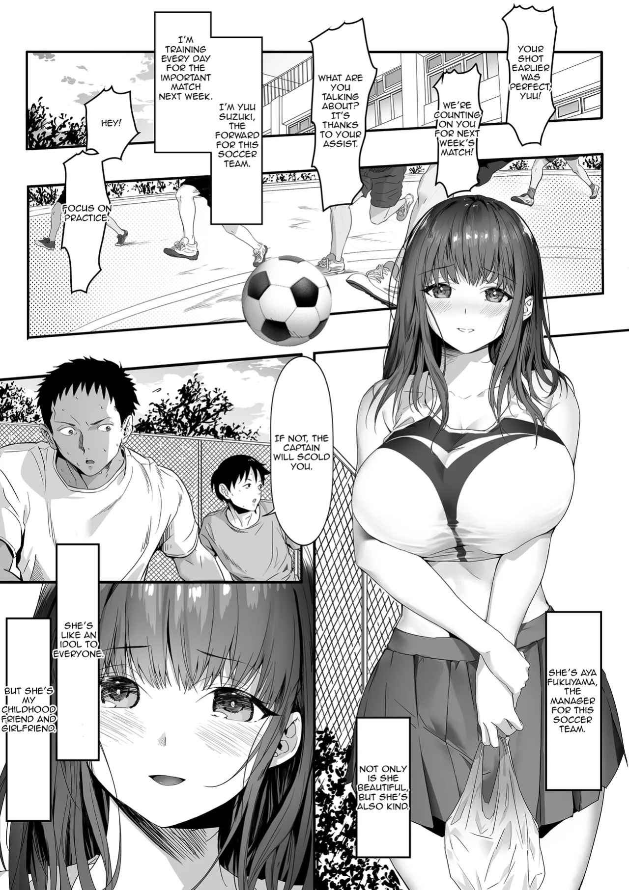 [Gomu Gomu] Senpai ga Ore no Kanojo o Kanpeki ni Shitateageru!? | Senpai is Turning My Girlfriend Into His Ideal Woman!? [Aishi21]