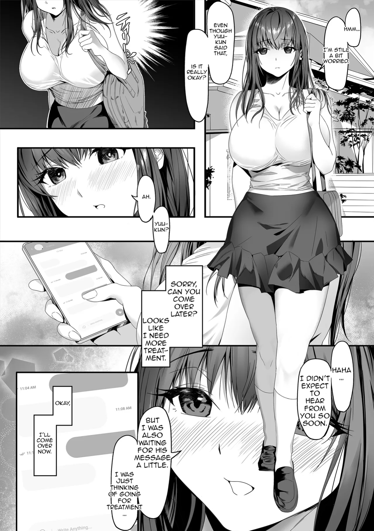 [Gomu Gomu] Senpai ga Ore no Kanojo o Kanpeki ni Shitateageru!? | Senpai is Turning My Girlfriend Into His Ideal Woman!? [Aishi21]