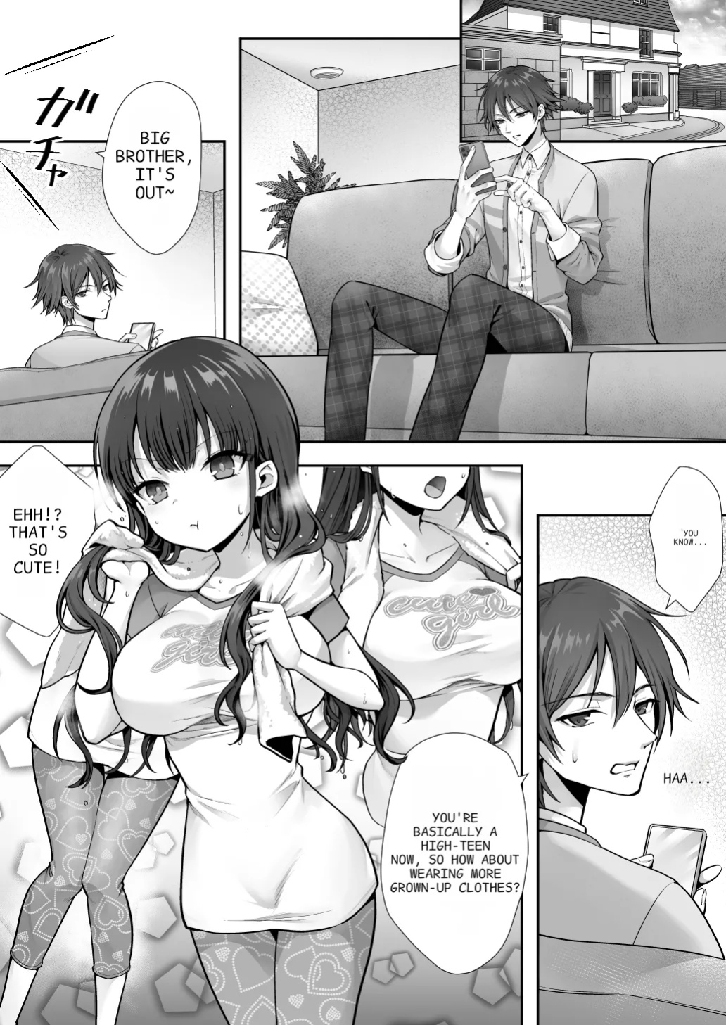 [Amulai Okashi Seisakusho (Sasanomanibi)] Imouto to Irekawatta Onii-chan wa, Sono Mama Oishiku Itadakarete shimaimashita. | The Older Brother who was Switched with his Younger Sister is Deliciously Eaten Right Away.