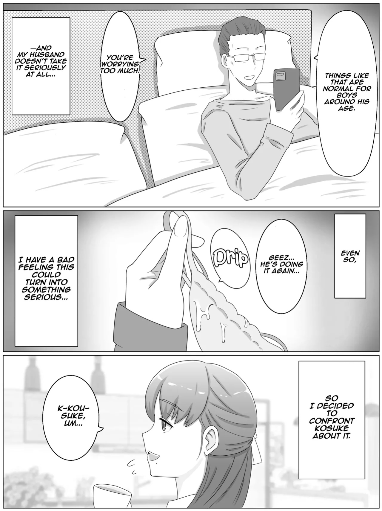 [Saimonke] Kaa-san to Shitai Koto ~Musuko no Kodane de Haramu Kyonyuu Haha | Things I want to do with Mom ~ A busty mother pregnant with her son’s seed [Aishi21]