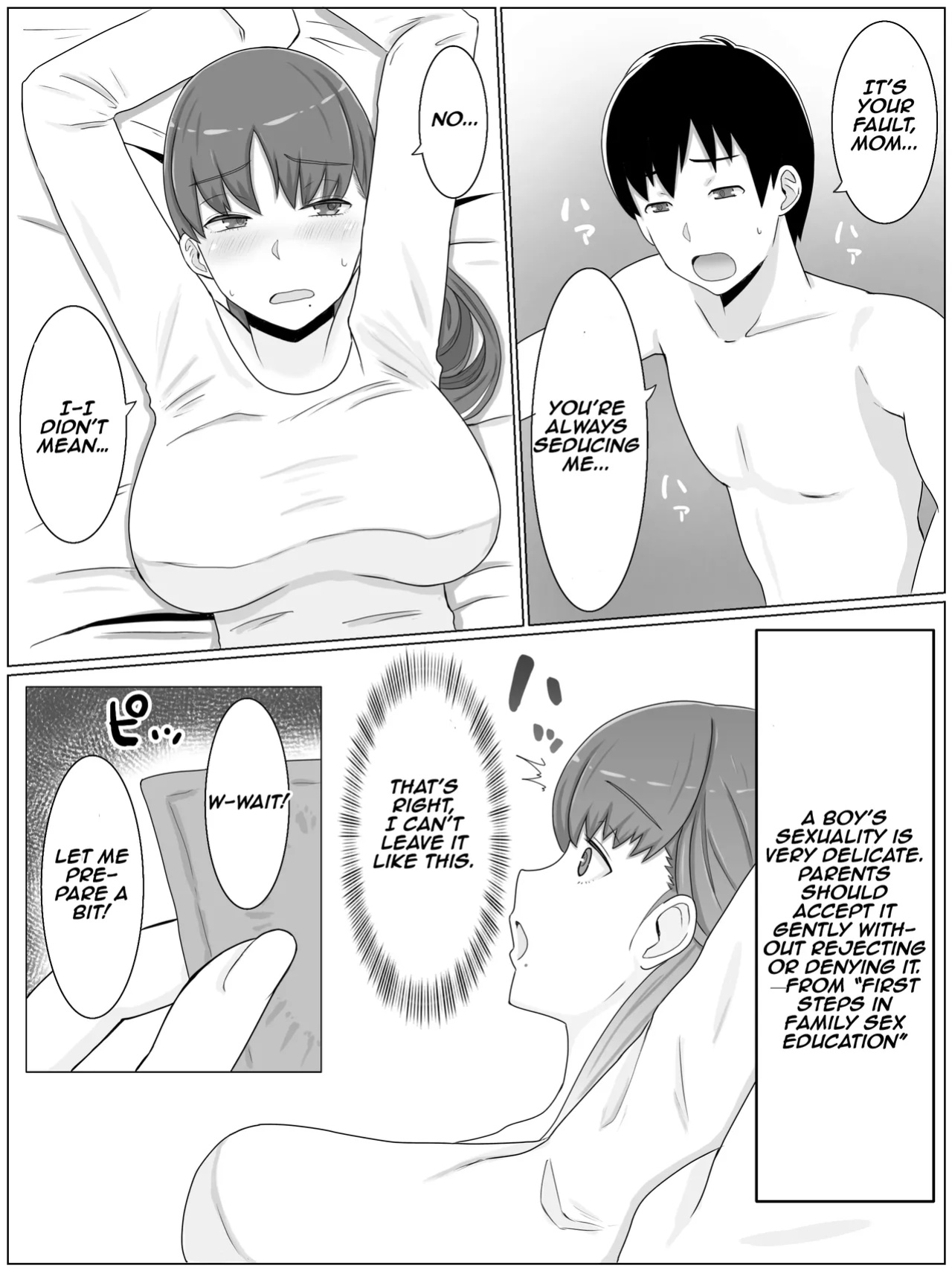 [Saimonke] Kaa-san to Shitai Koto ~Musuko no Kodane de Haramu Kyonyuu Haha | Things I want to do with Mom ~ A busty mother pregnant with her son’s seed [Aishi21]
