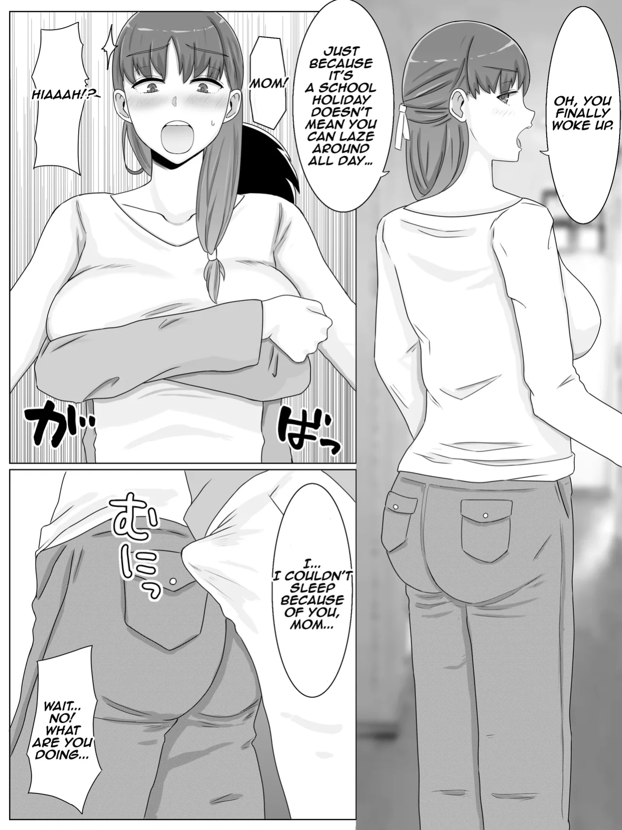 [Saimonke] Kaa-san to Shitai Koto ~Musuko no Kodane de Haramu Kyonyuu Haha | Things I want to do with Mom ~ A busty mother pregnant with her son’s seed [Aishi21]
