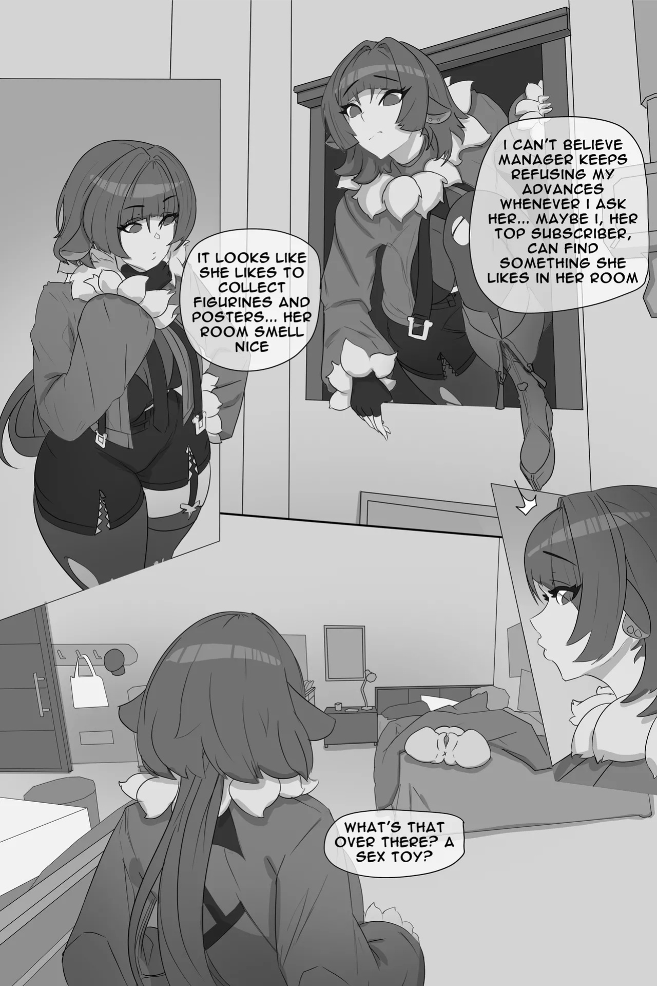 Jane Doe and Futa Belle uncen english and japanese vv55