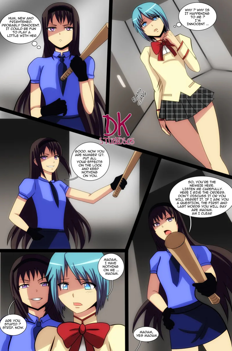 Sayaka jail Comic