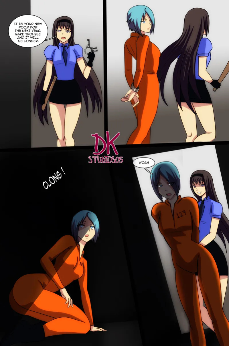 Sayaka jail Comic
