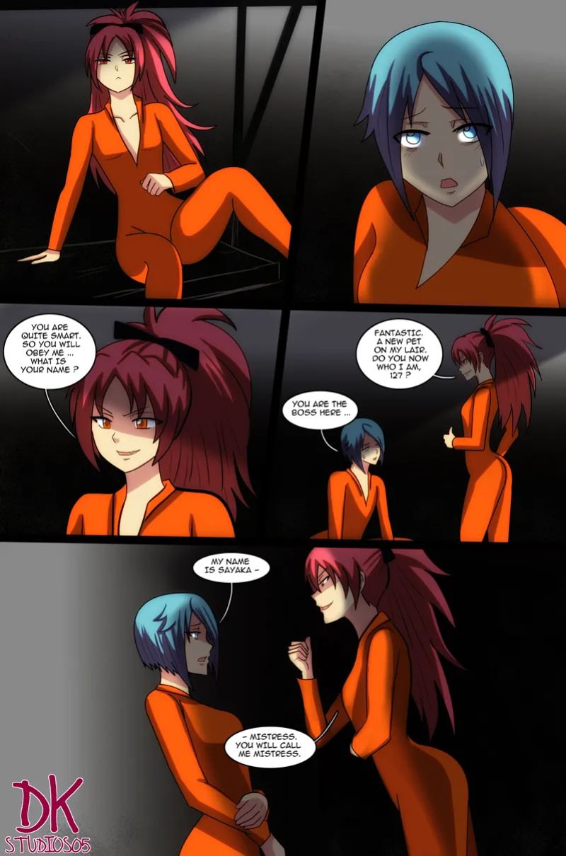 Sayaka jail Comic